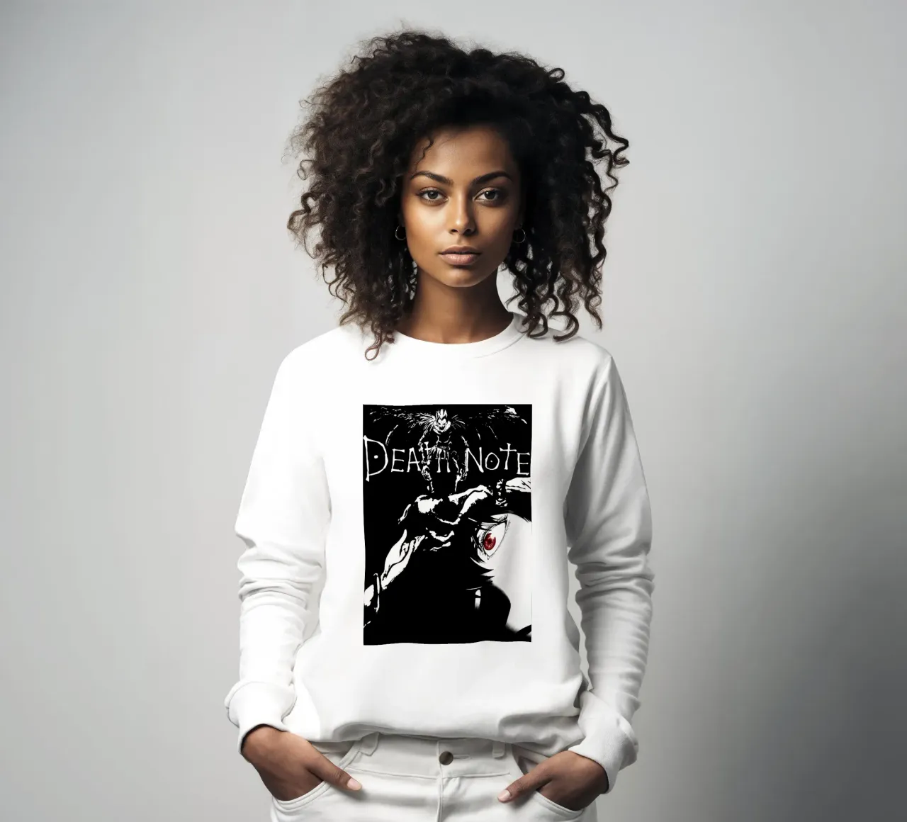 La nota sulla morte nera felpa da igoshdesigns