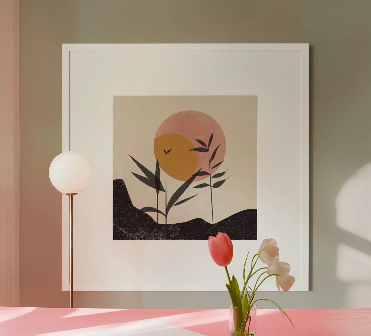 Végétation minimale poster de LaylaOzHome