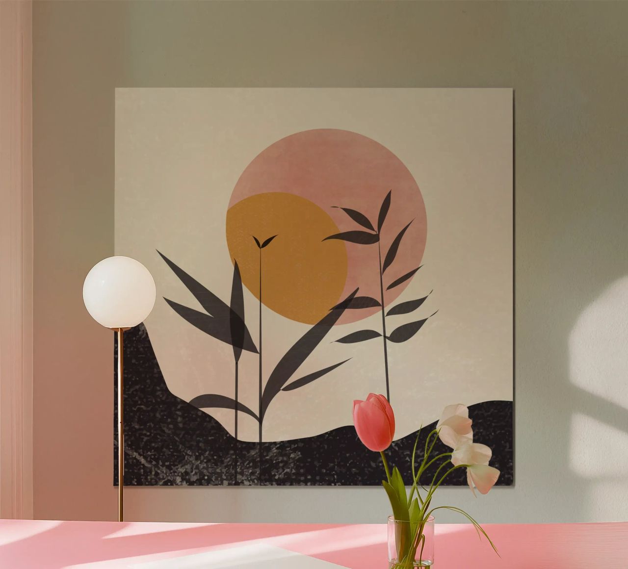 Végétation minimale poster de LaylaOzHome