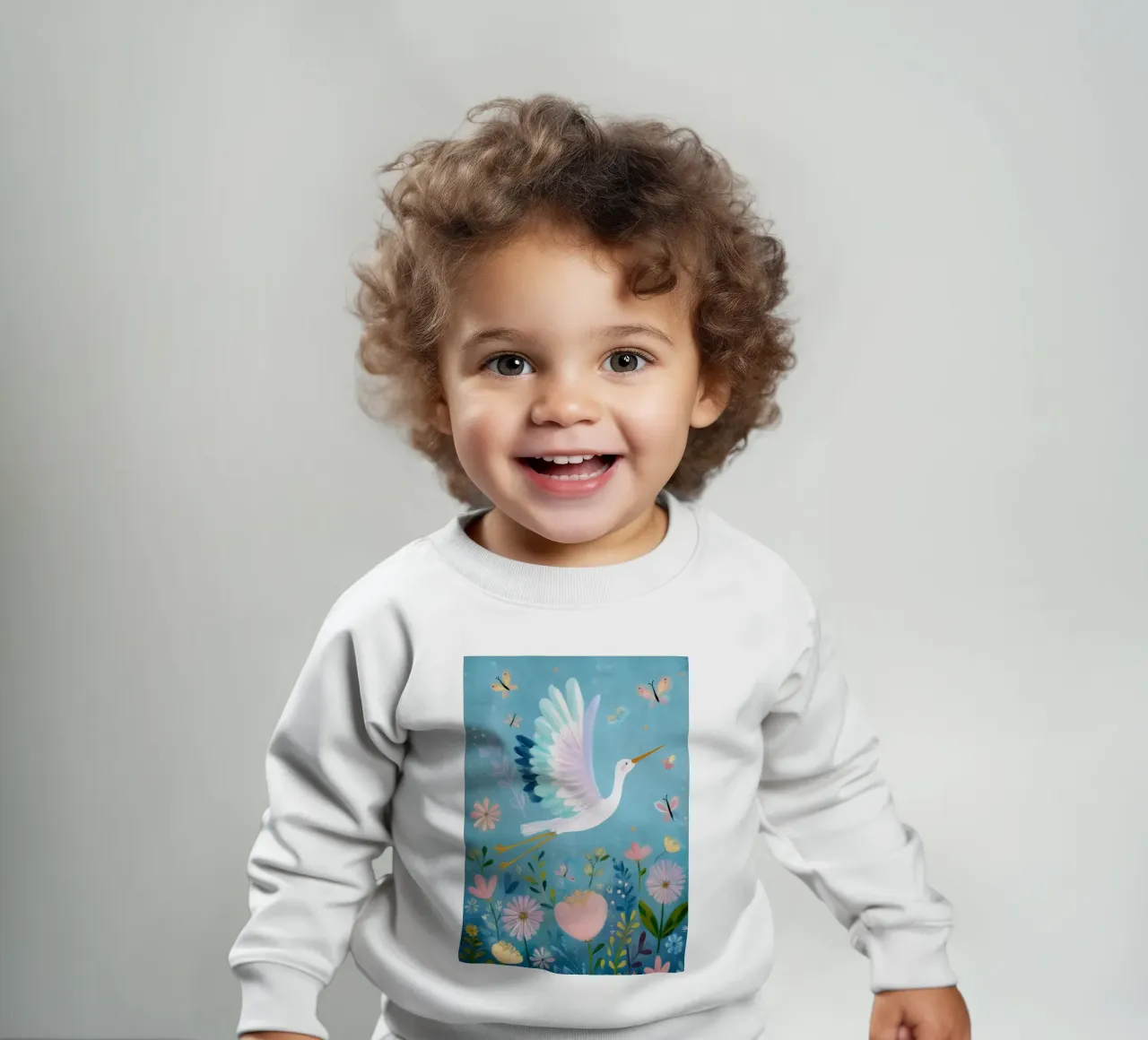 Sky of Butterflies felpa neonato da Kiara