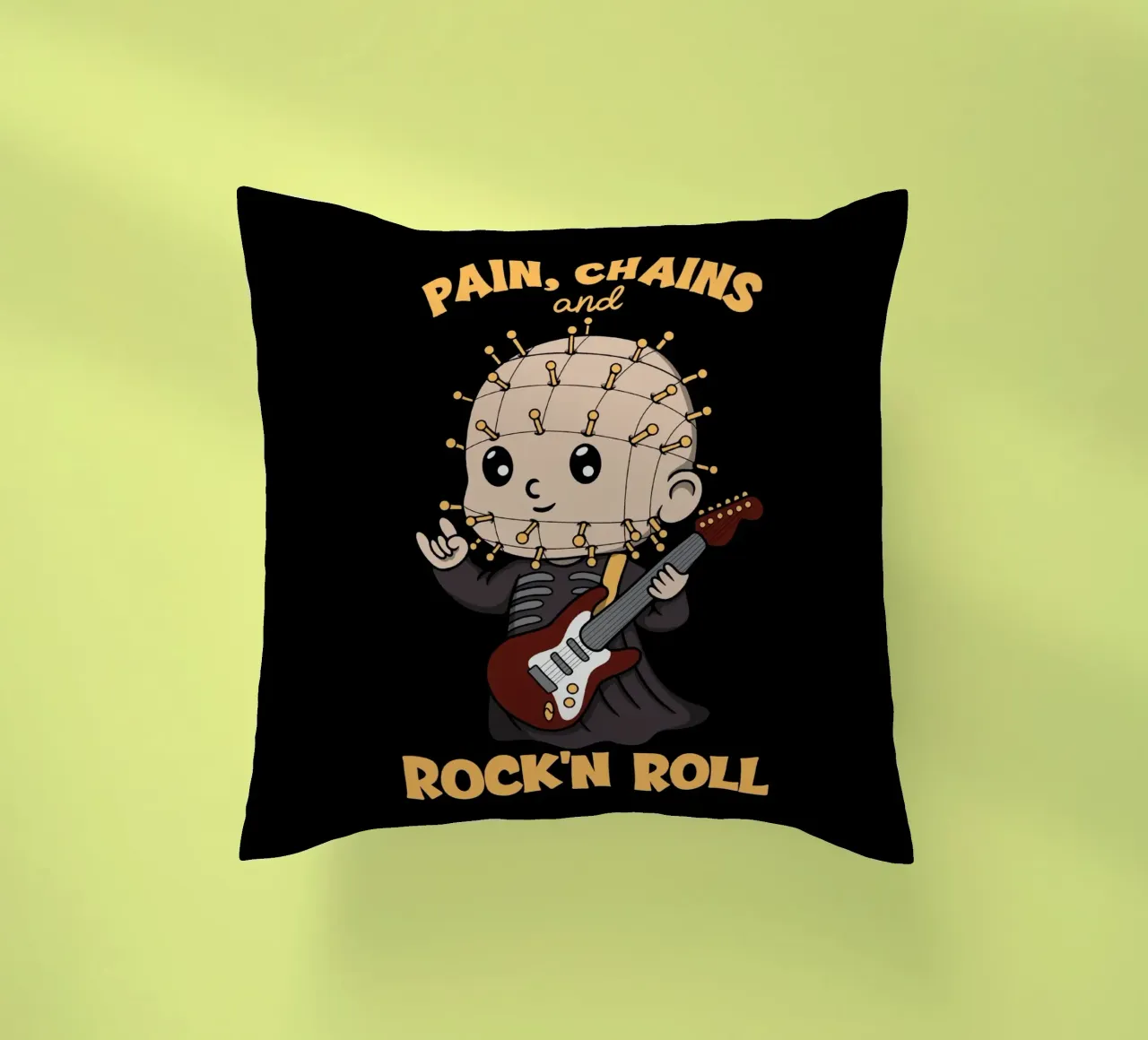 Dolore, catene e rock'n roll cuscino da Loobs
