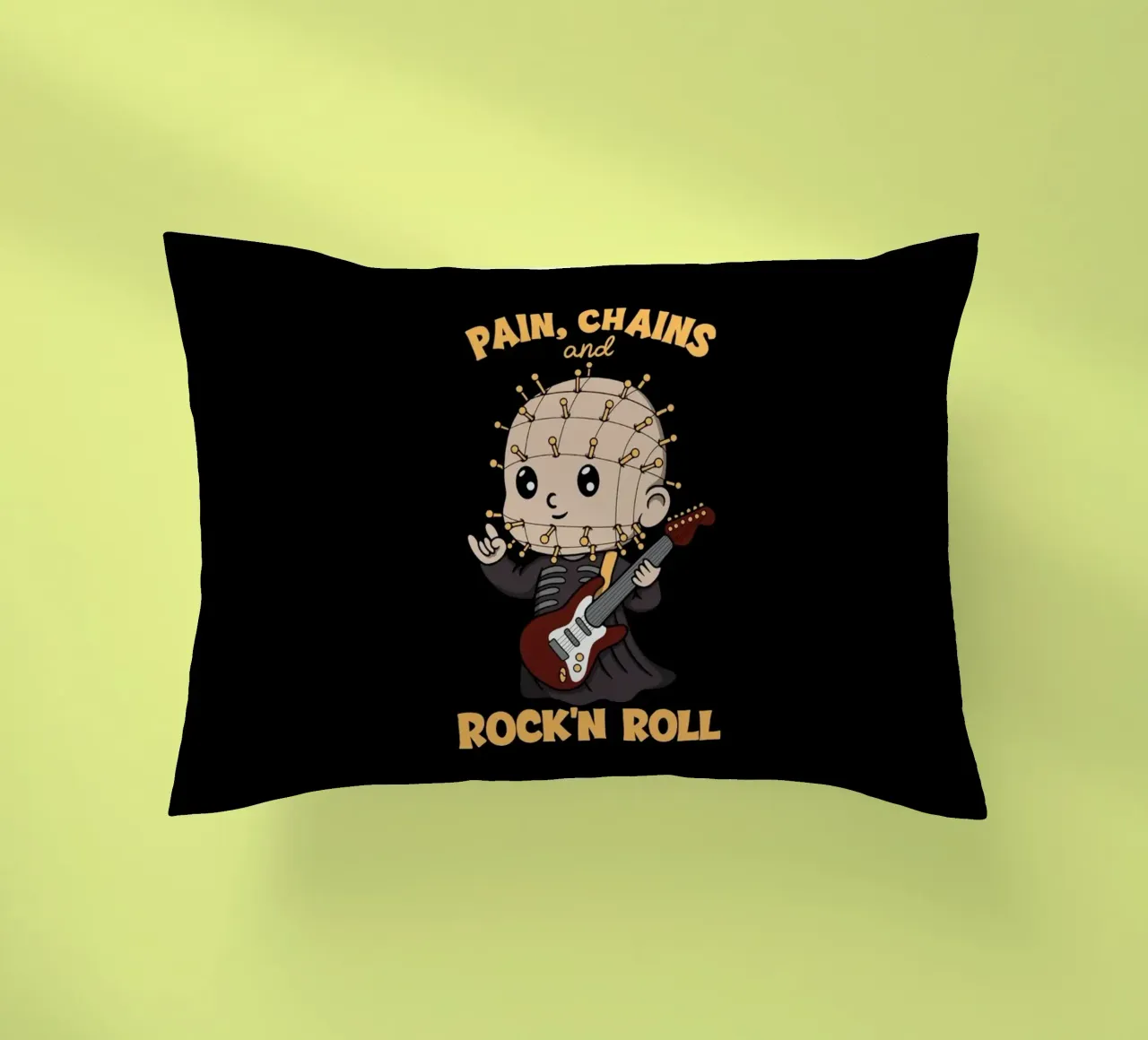 Dolore, catene e rock'n roll cuscino da Loobs
