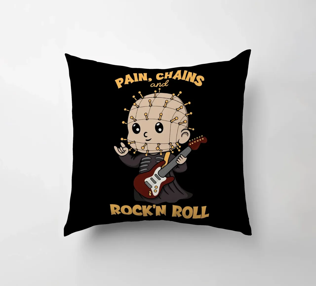 Dolore, catene e rock'n roll cuscino da Loobs