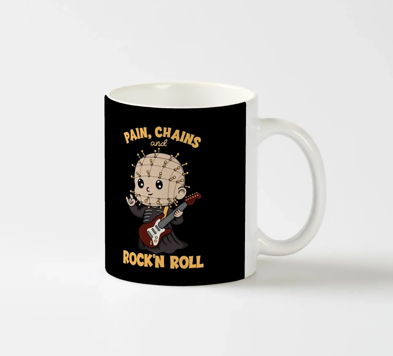 Dolore, catene e rock'n roll tazza in ceramica da Loobs
