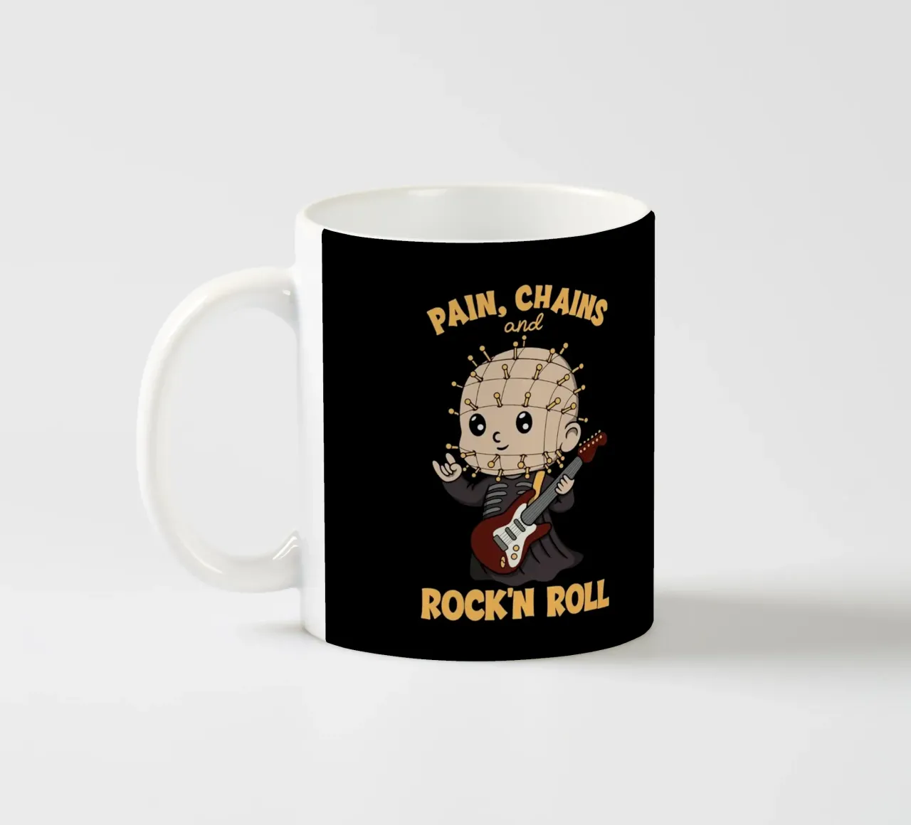 Dolore, catene e rock'n roll tazza in ceramica da Loobs