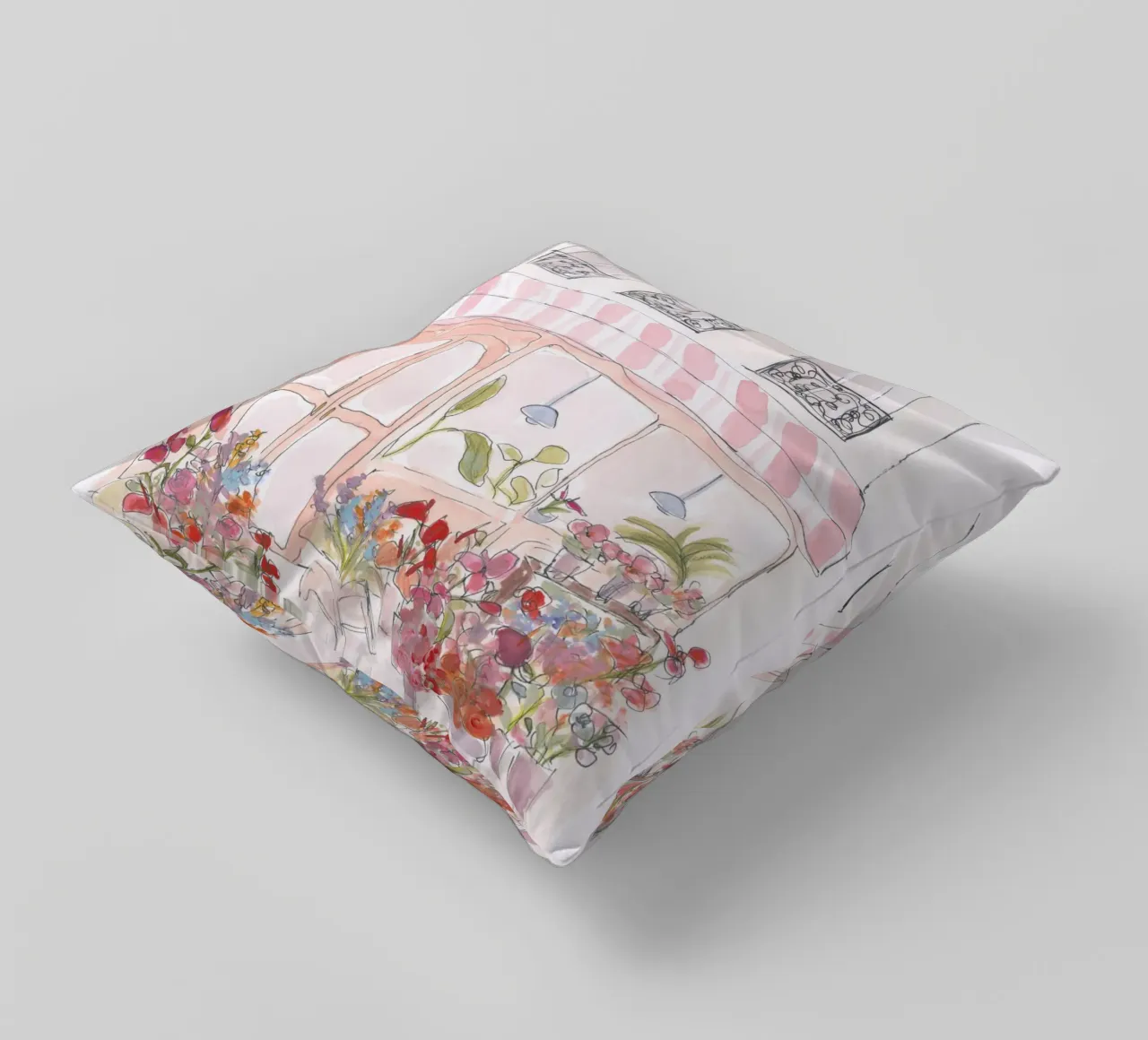 Negozio di fiori cuscino da Katharina Puritscher