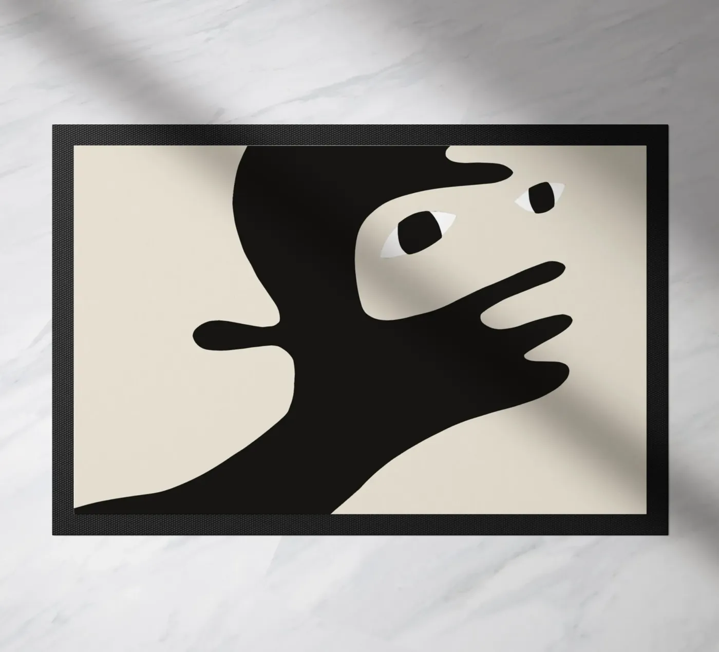 Afro Fußmatte von Little Dean