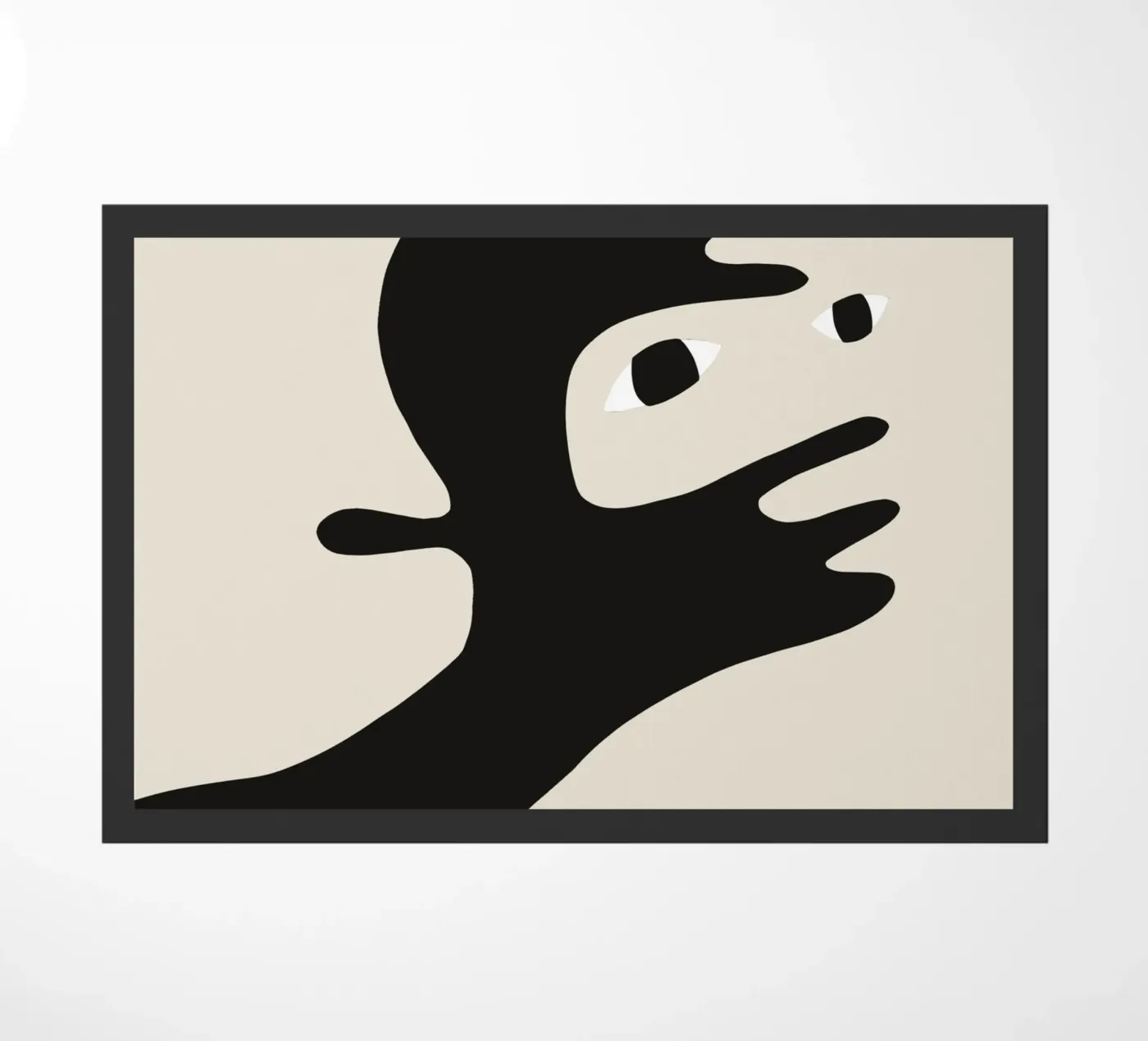 Afro Fußmatte von Little Dean