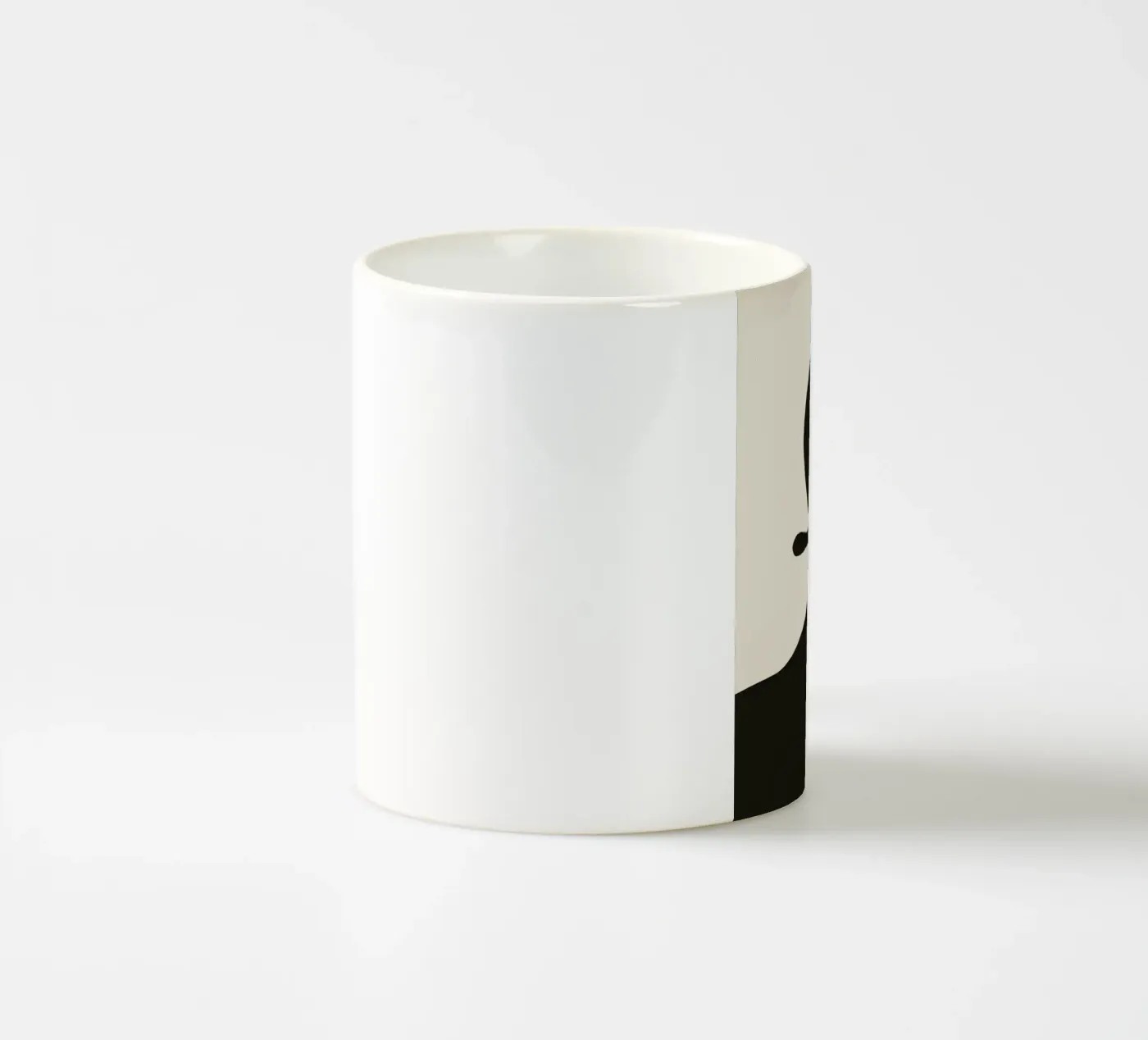 Afro ceramic mug by Little Dean