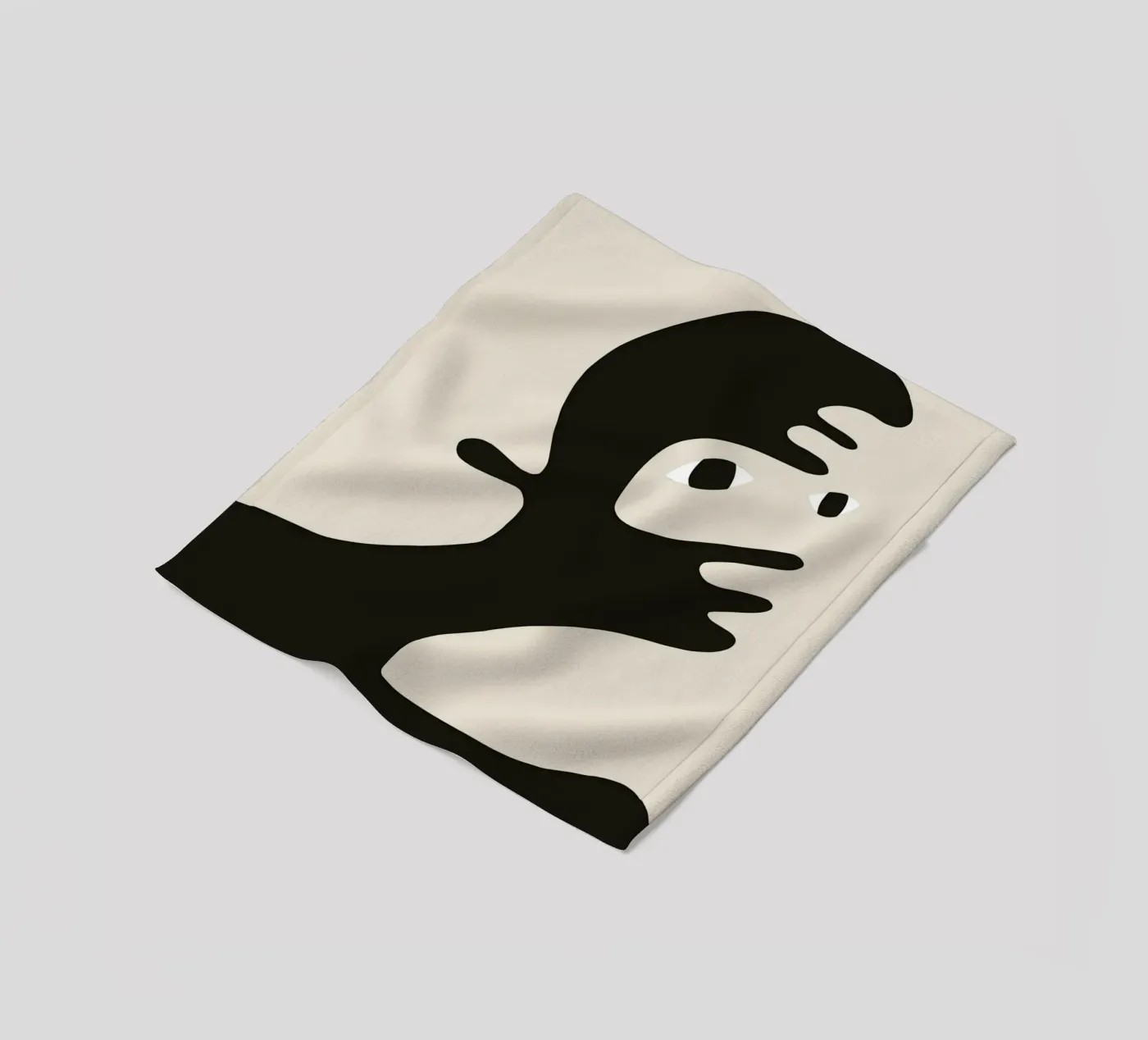Afro Fleecedecke von Little Dean