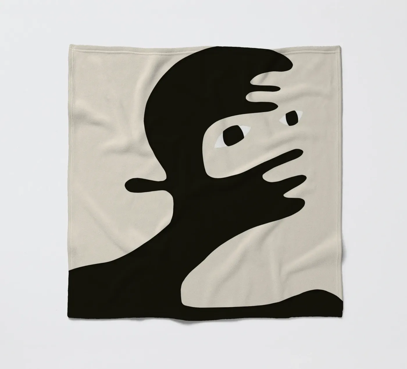 Afro Fleecedecke von Little Dean