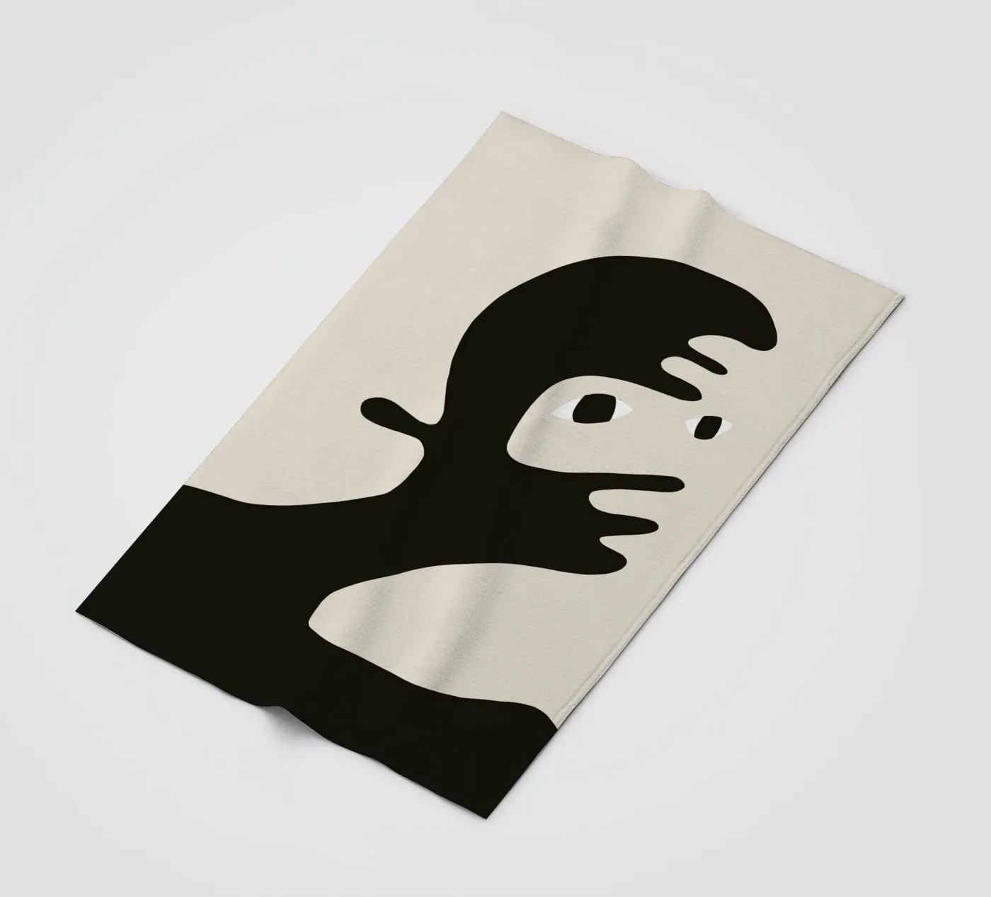 Afro Fleecedecke von Little Dean