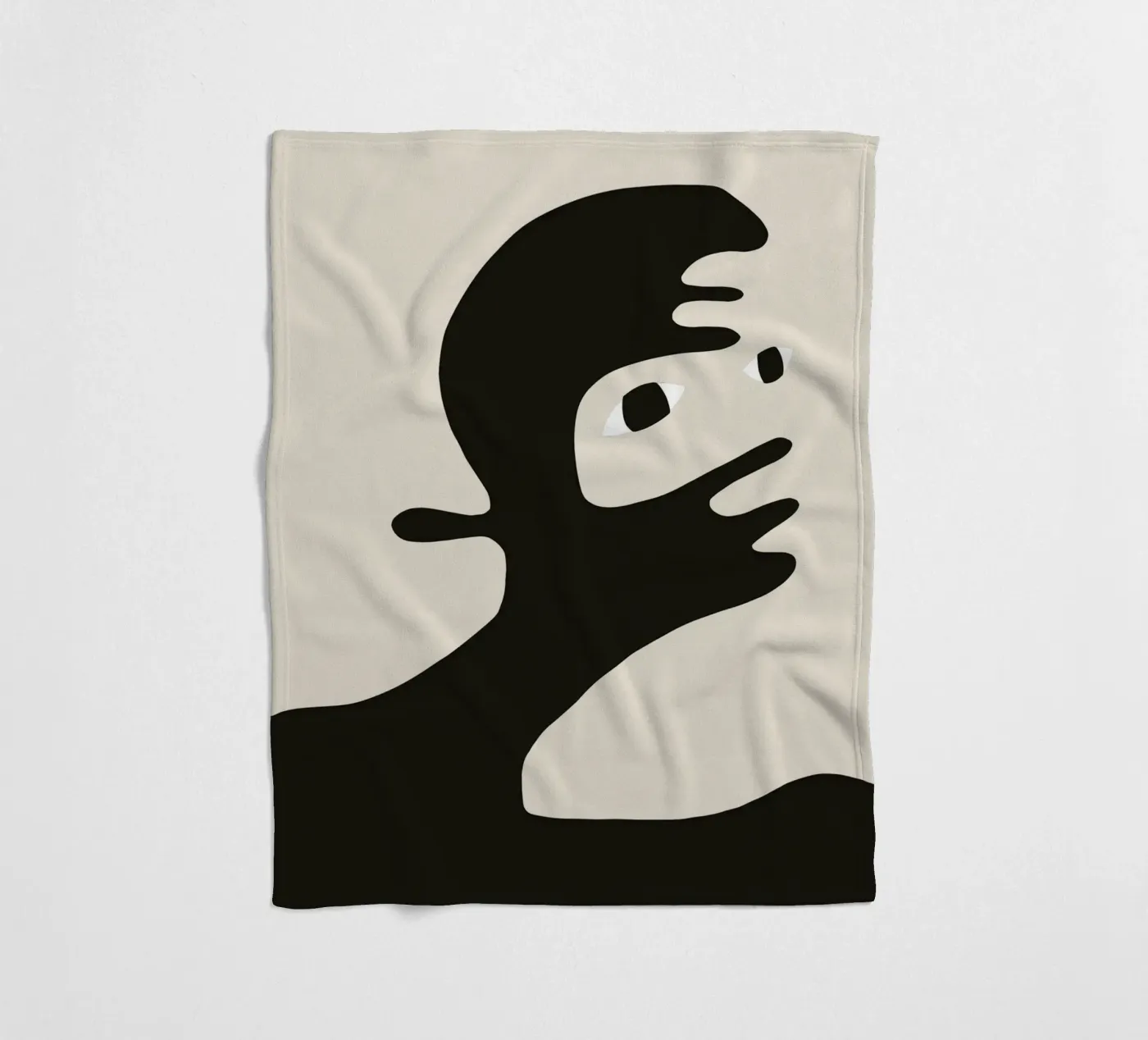 Afro Fleecedecke von Little Dean