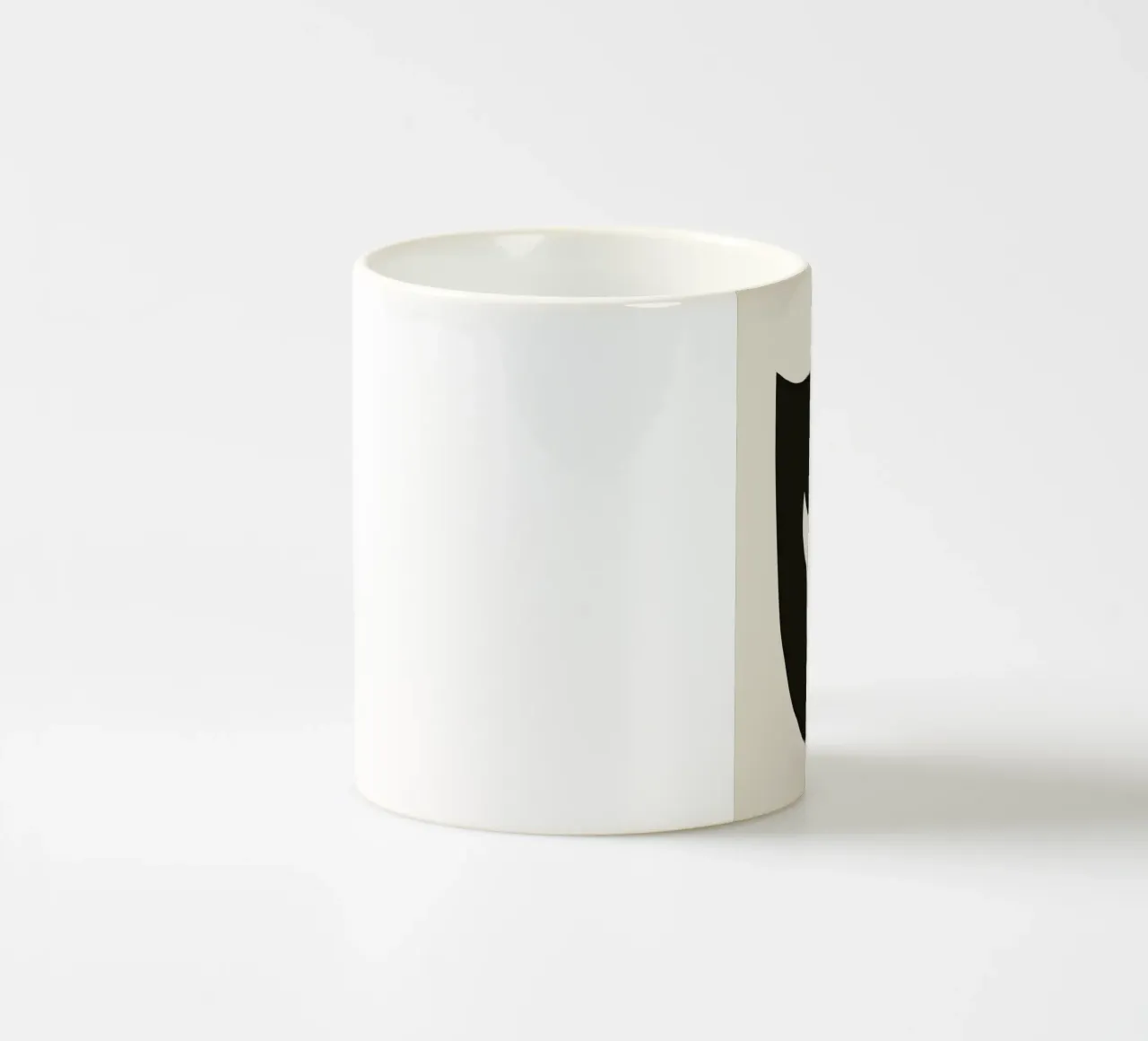 Astratto scuro 07 tazza in ceramica da Little Dean