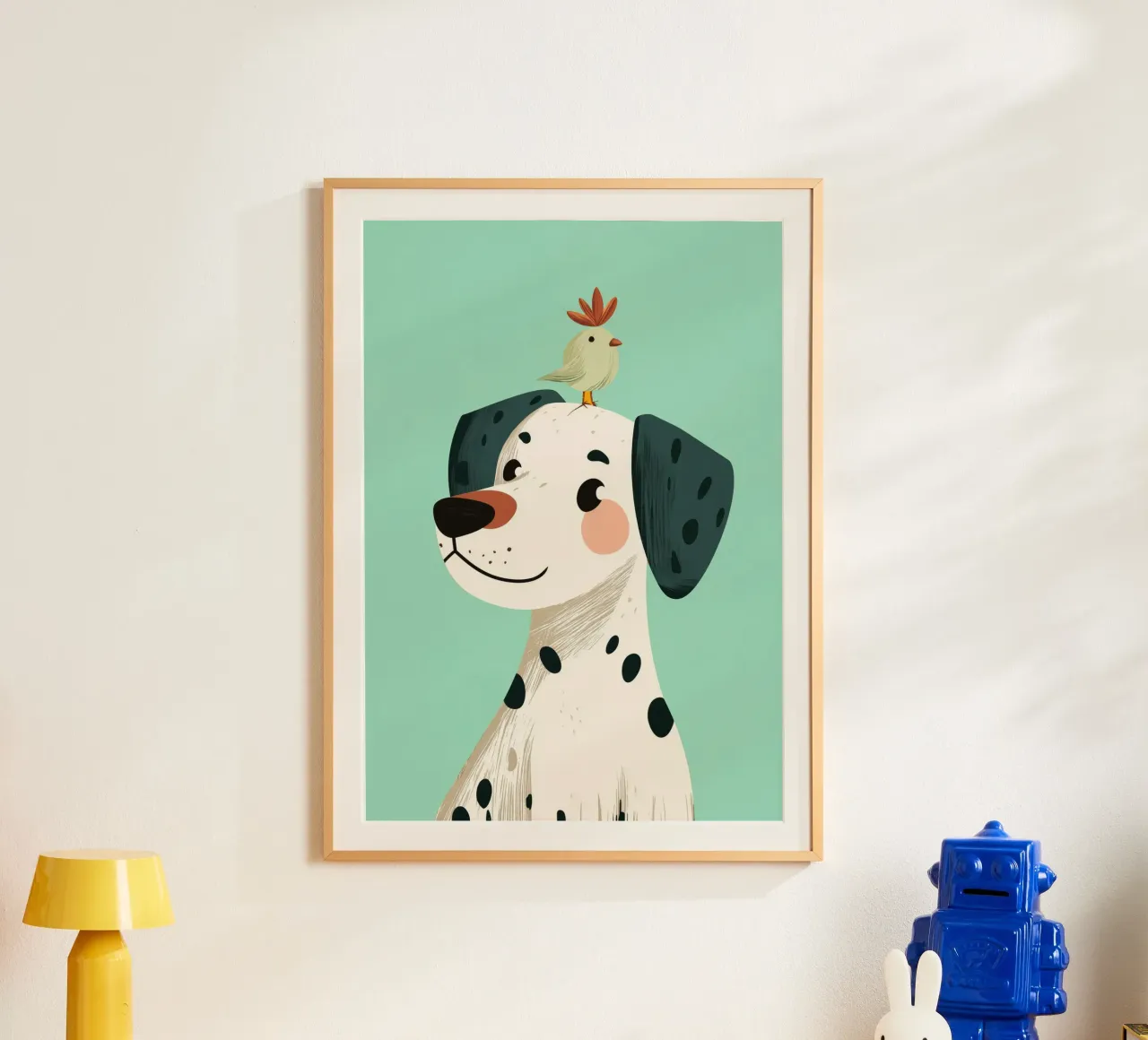 The Gentle Giant and the Tiny Friend carta hahnemühle da Kiara