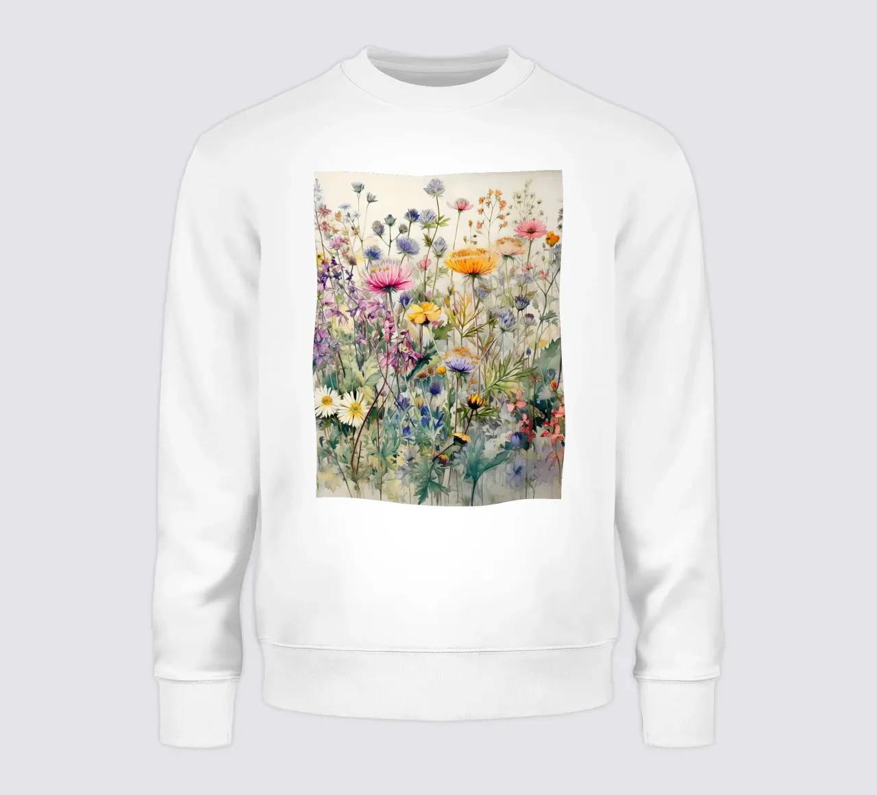 Fiori selvatici II felpa da Leahprint