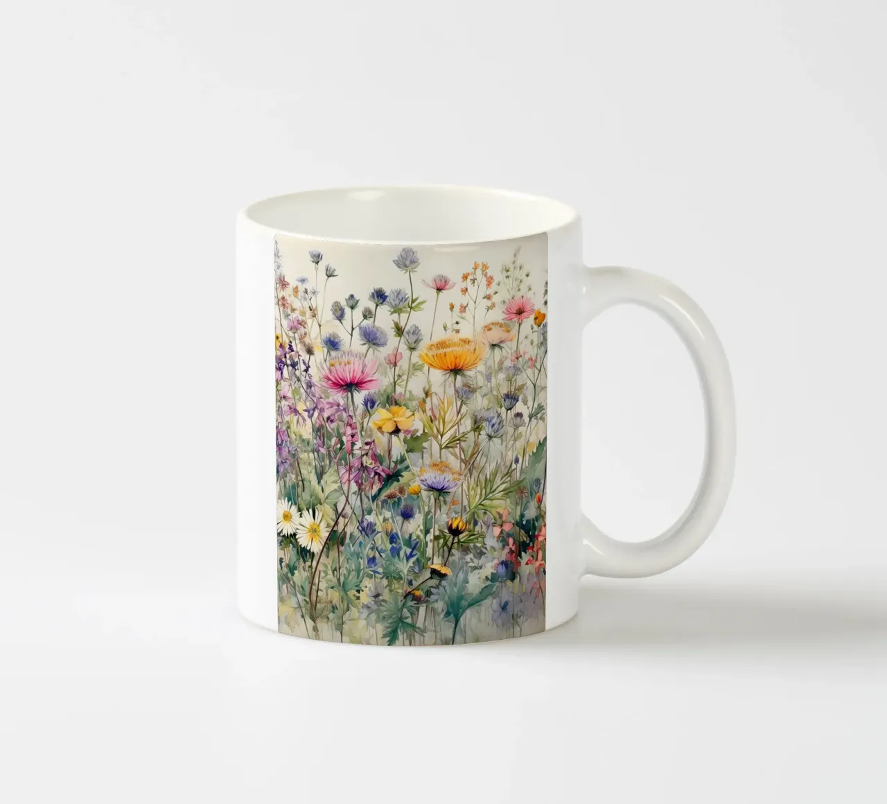 Fiori selvatici II tazza in ceramica da Leahprint