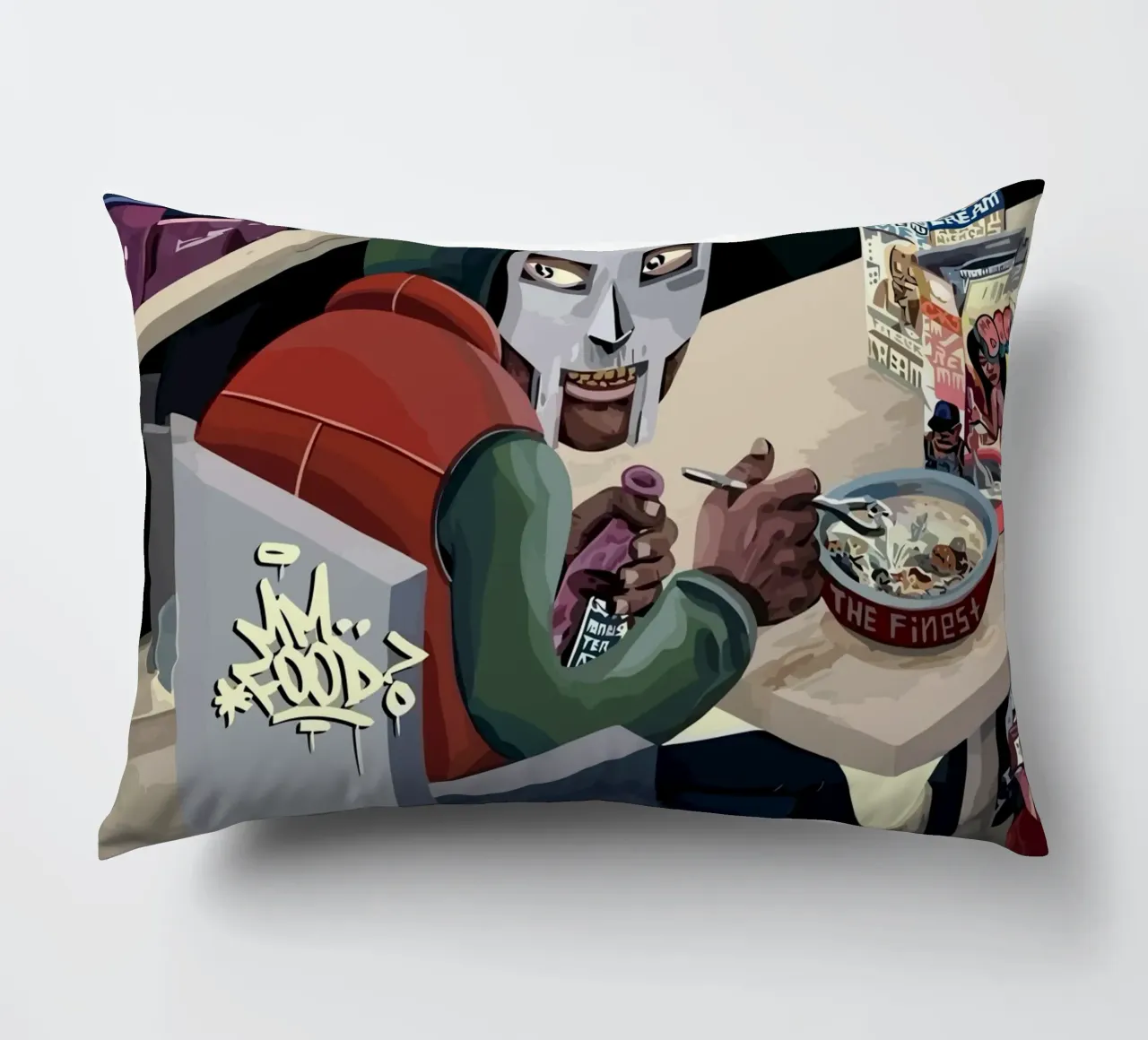 Mf Doom cuscino da Musadad Shop