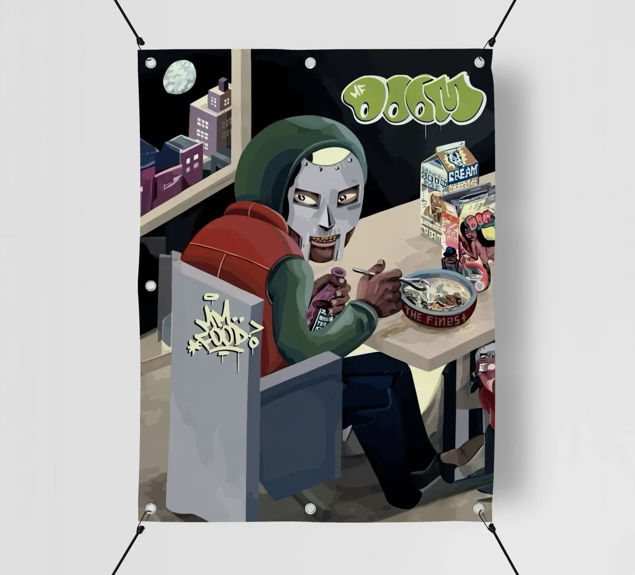 Mf Doom telo in pvc da Musadad Shop
