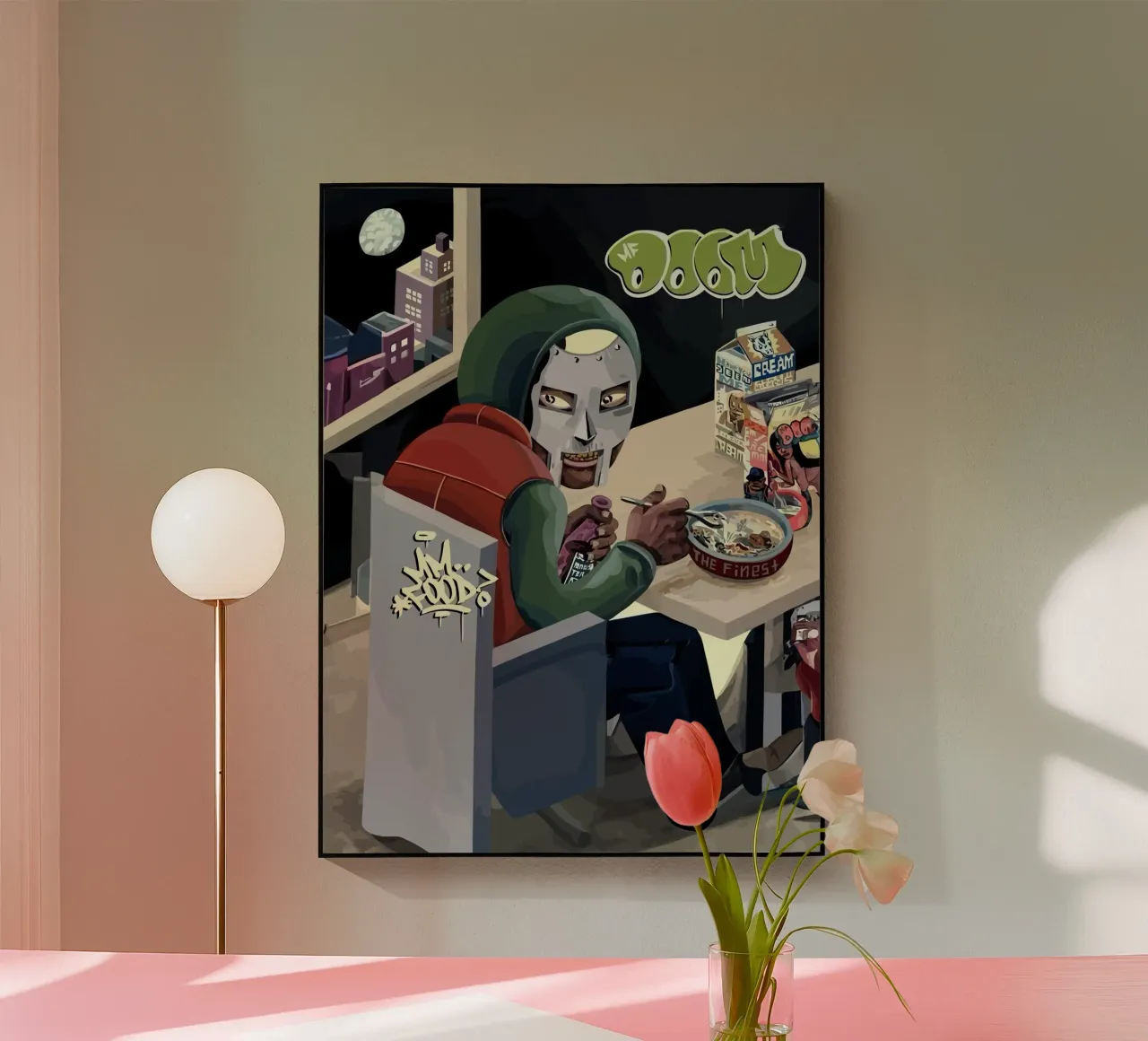 Mf Doom plexiglass da Musadad Shop