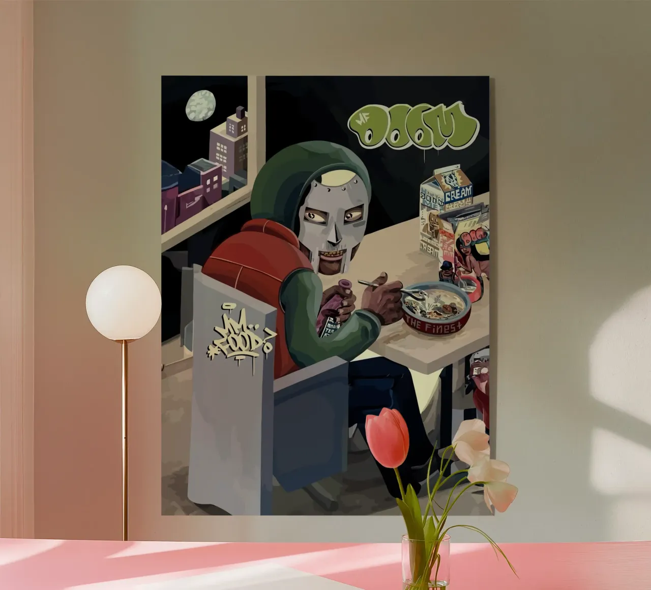 Mf Doom plexiglass da Musadad Shop