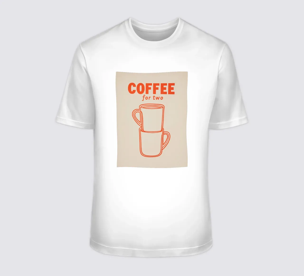 Pausa caffè per due persone t-shirt da Carinaprint