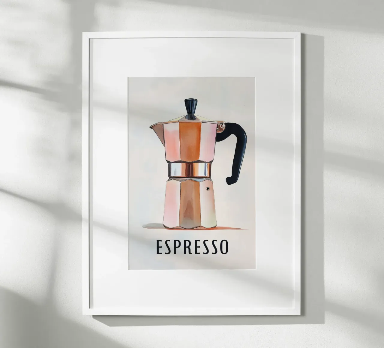 Morgenroutine mit Mokka Hahnemühle von Carinaprint