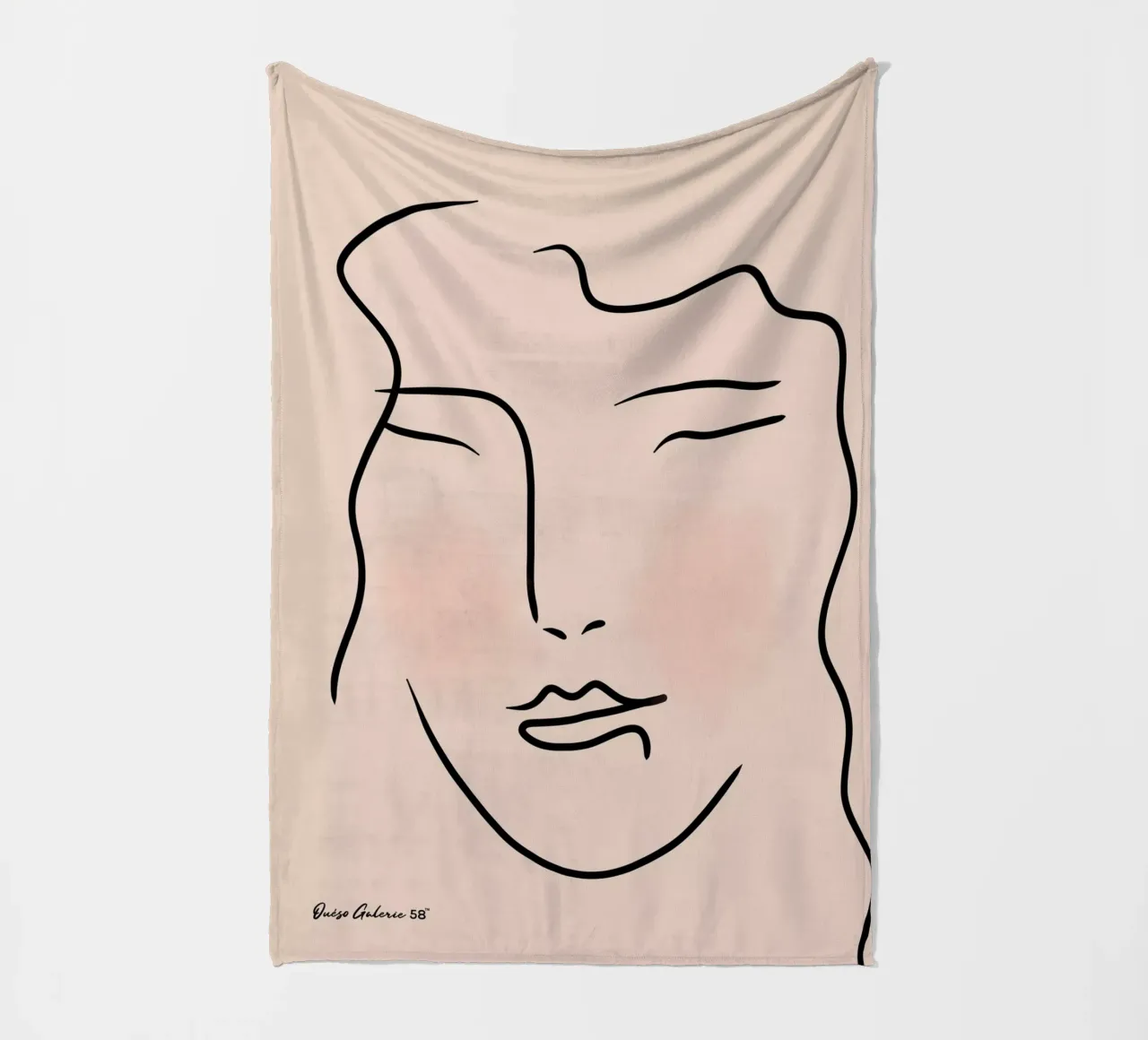 Lime fleecedeken van Mike Leymi