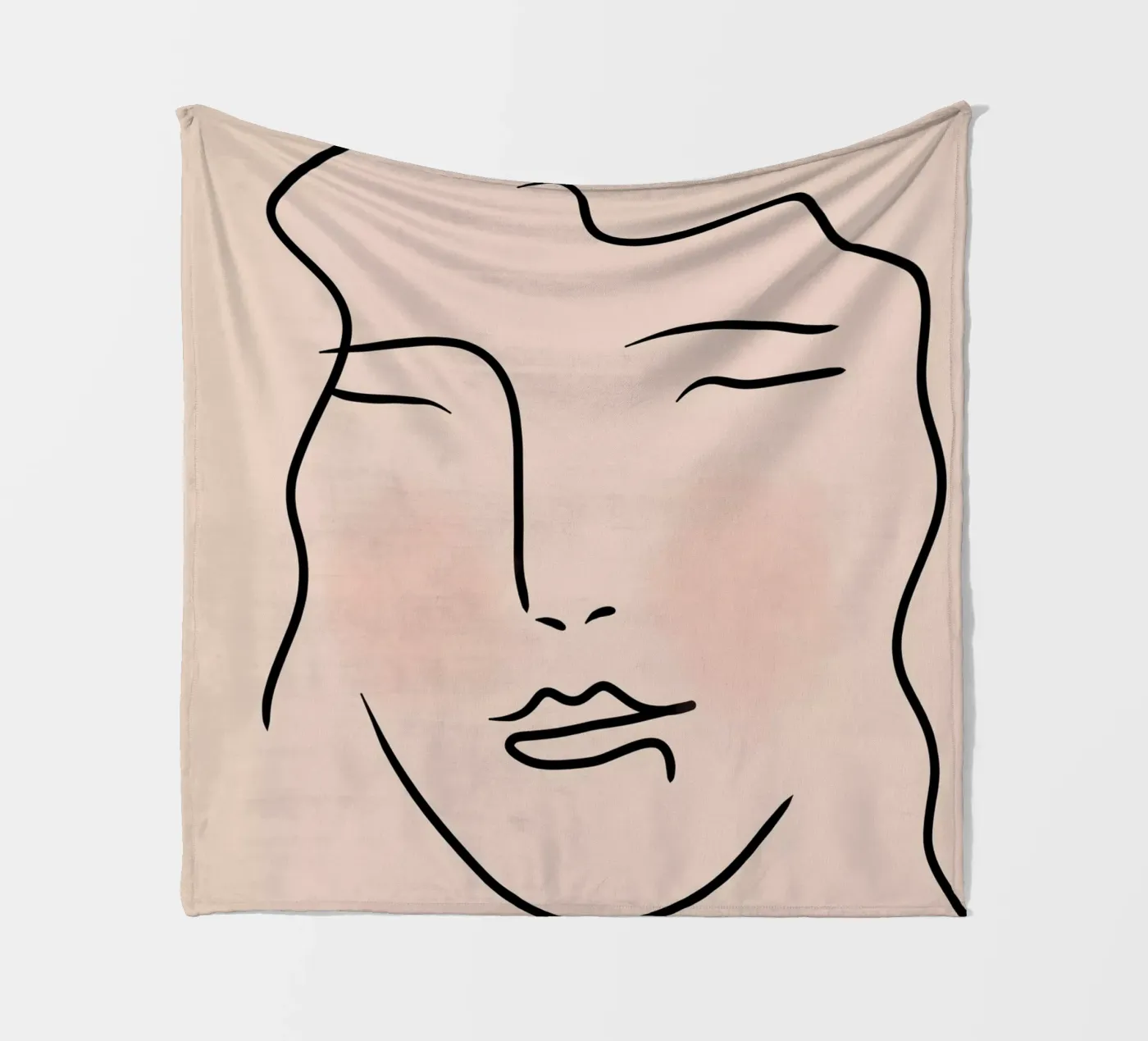 Lime Fleecedecke von Mike Leymi