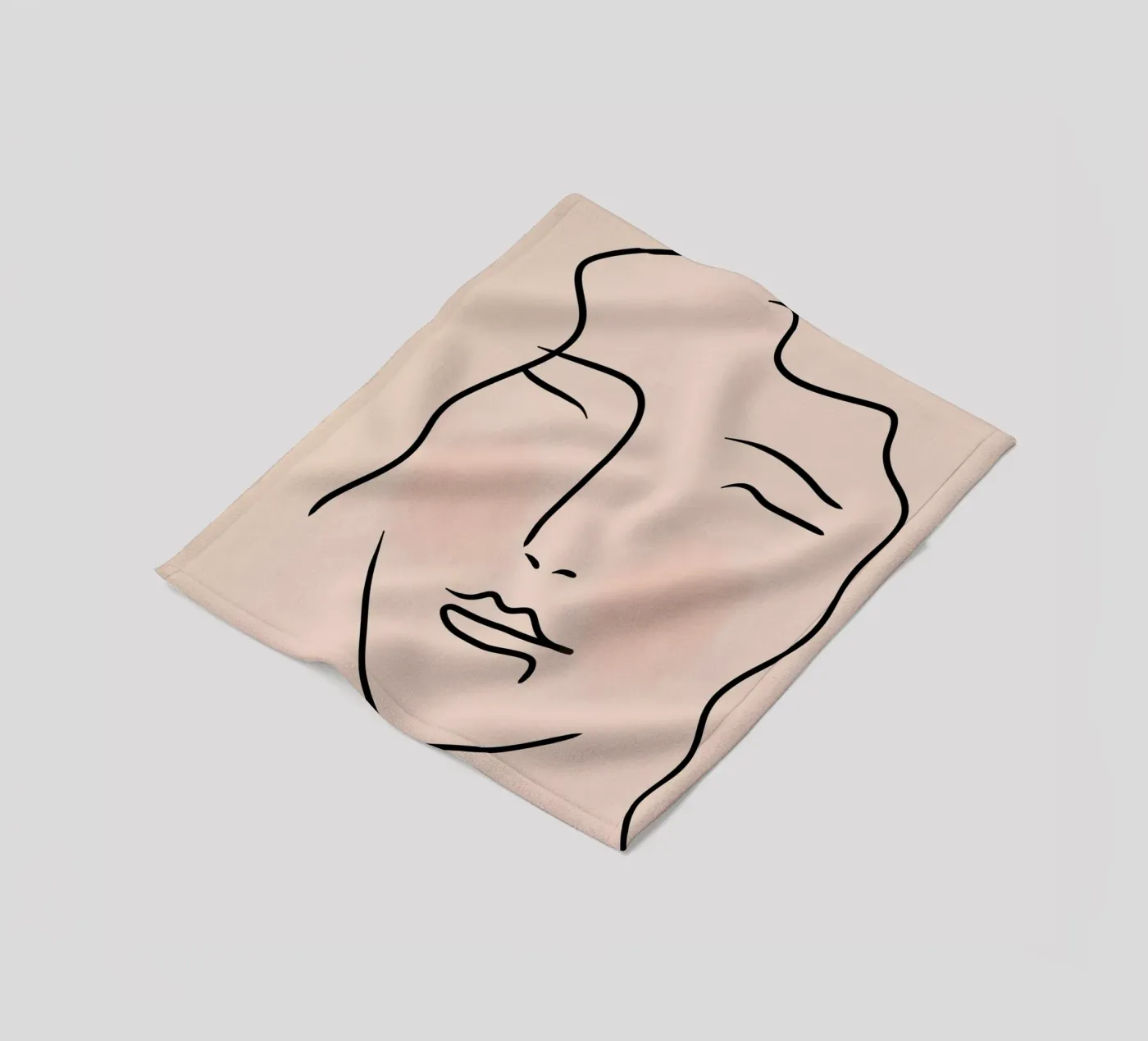 Lime Fleecedecke von Mike Leymi