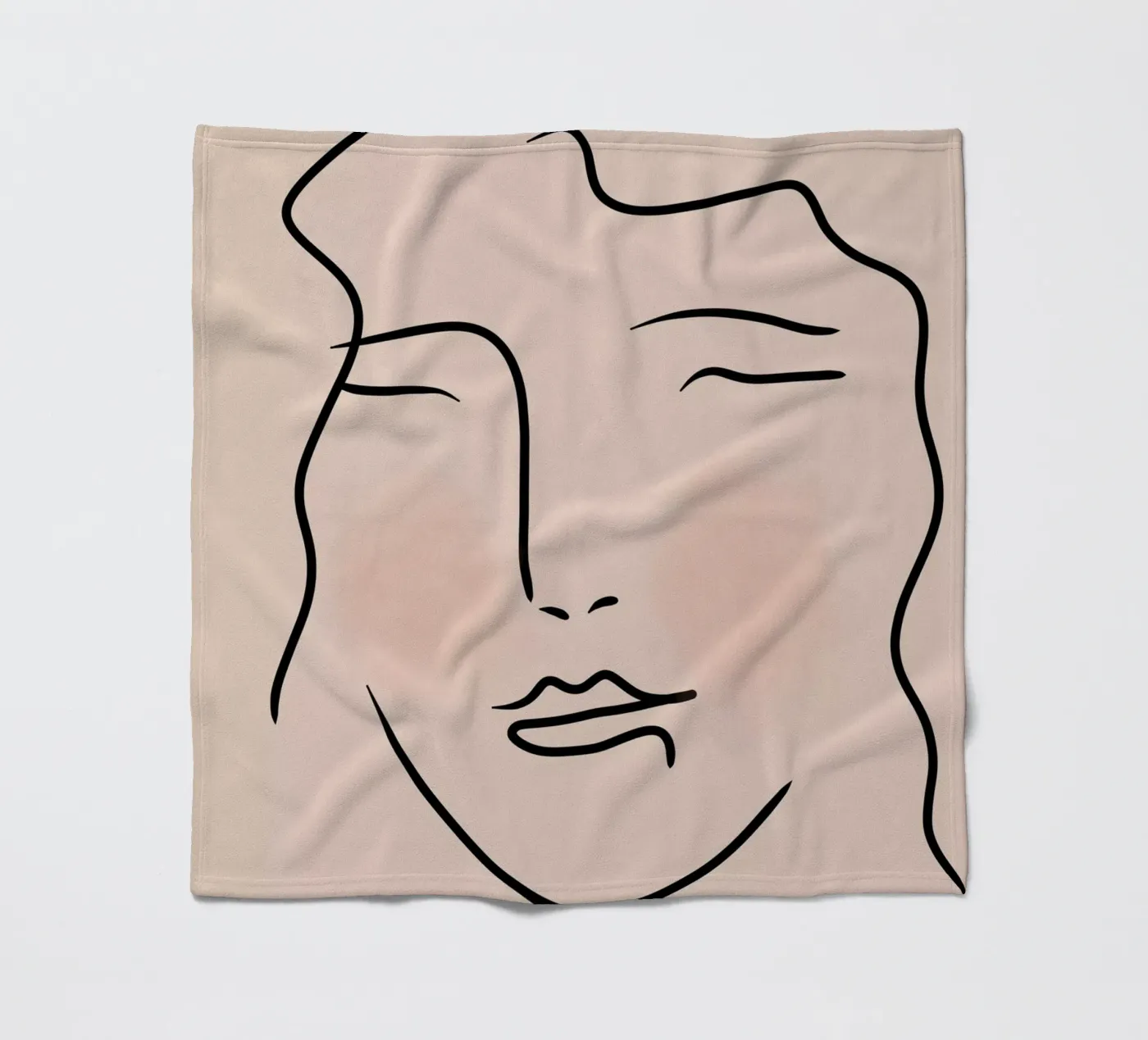 Lime Fleecedecke von Mike Leymi