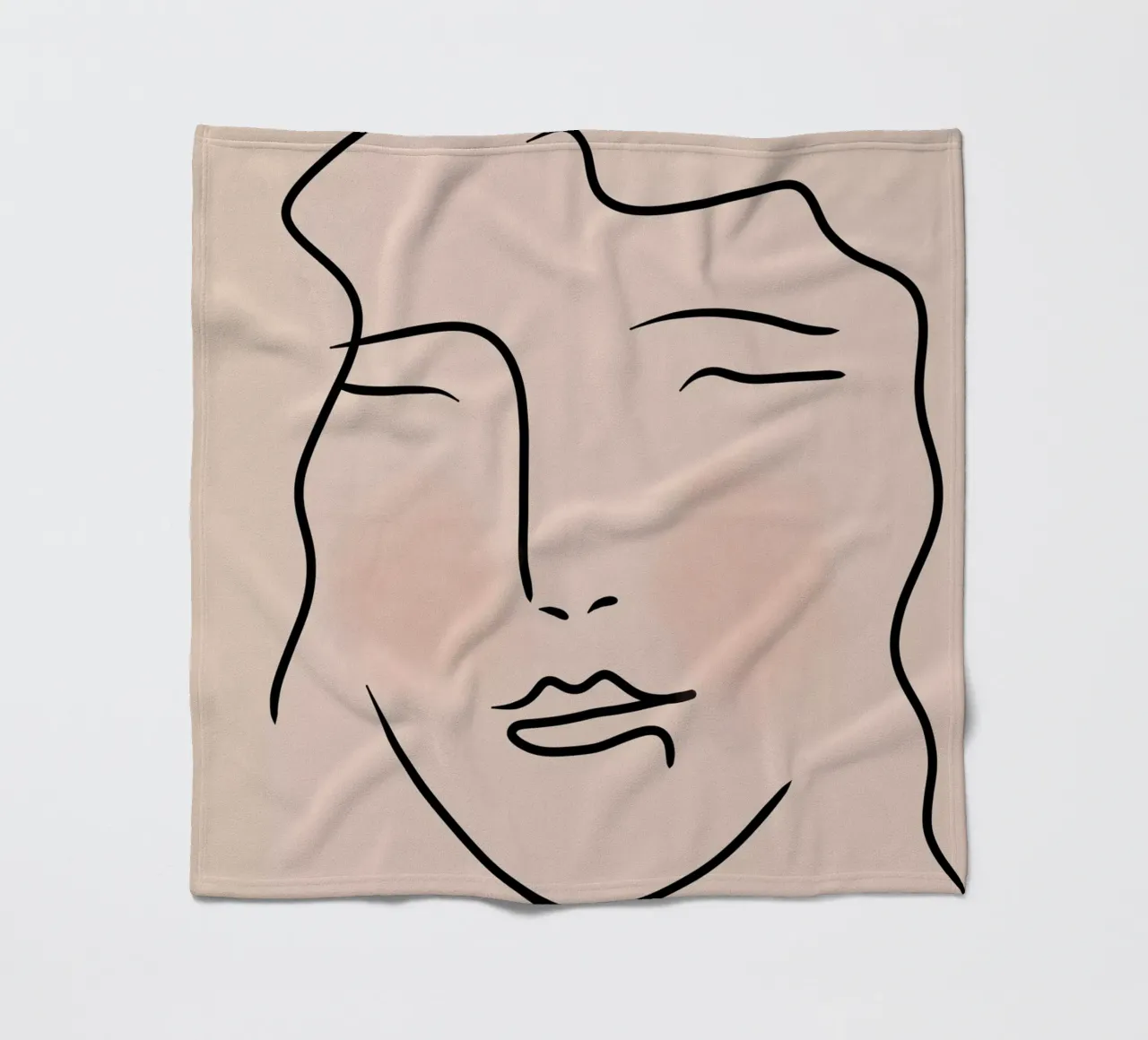 Lime fleecedeken van Mike Leymi