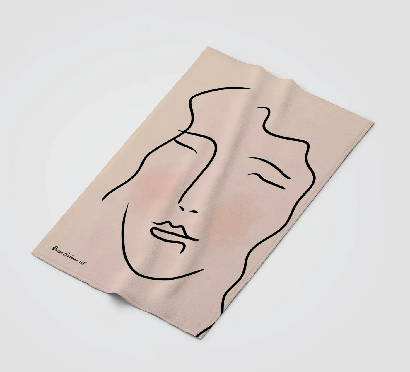 Lime Fleecedecke von Mike Leymi