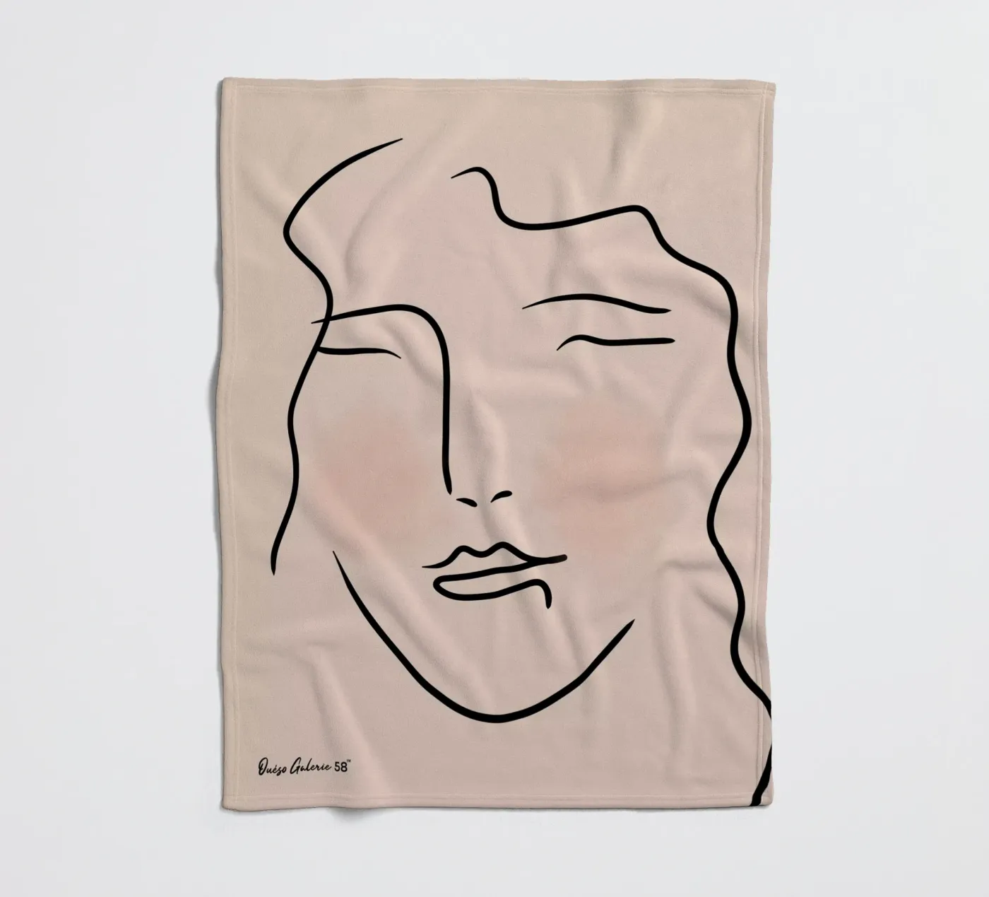 Lime Fleecedecke von Mike Leymi