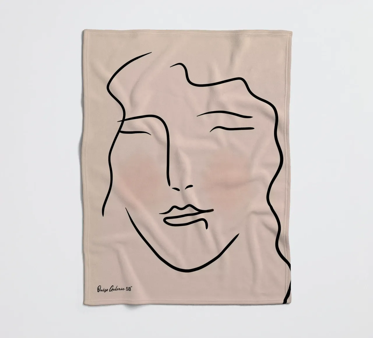 Lime fleecedeken van Mike Leymi