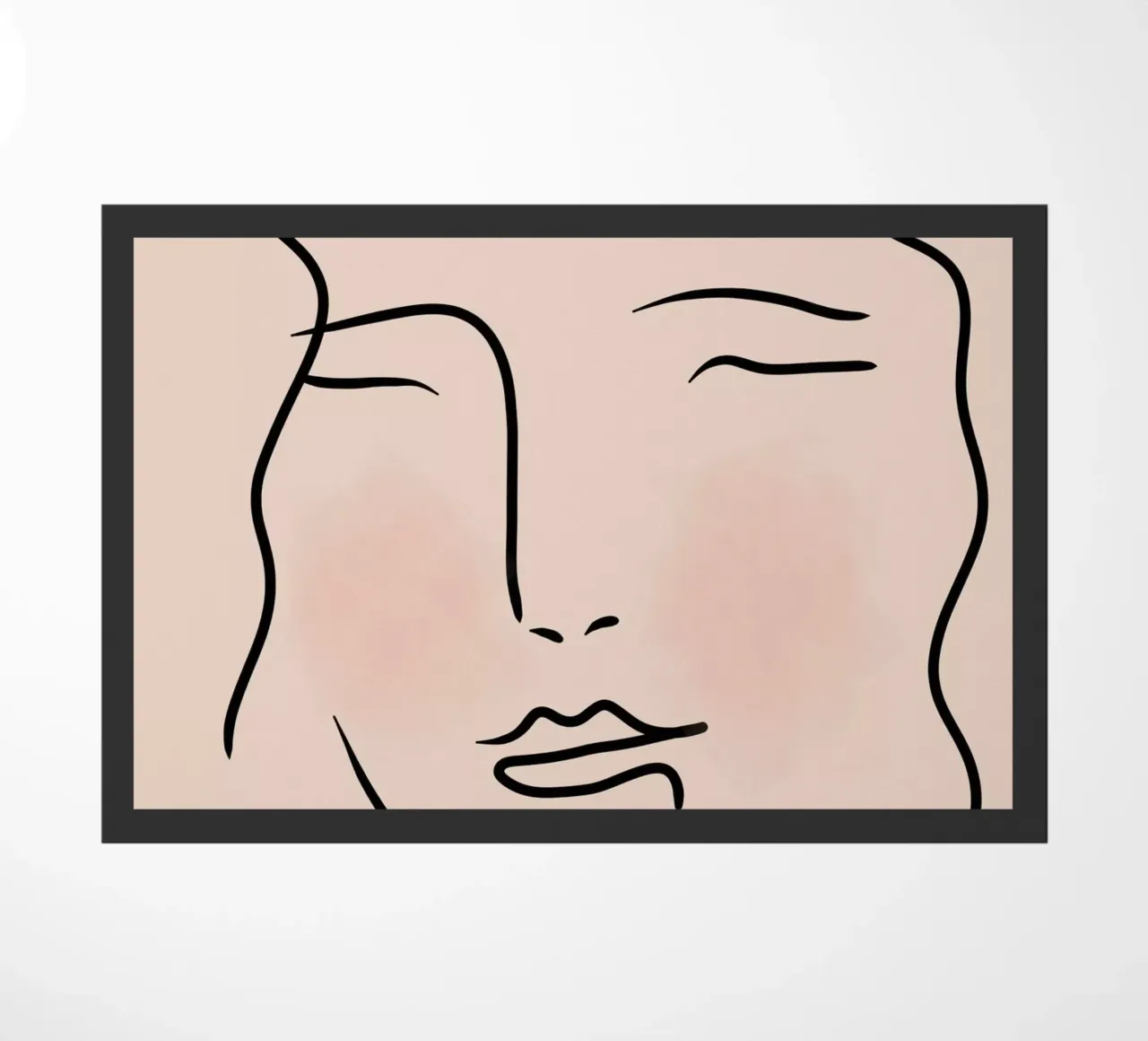 Lime doormat by Mike Leymi