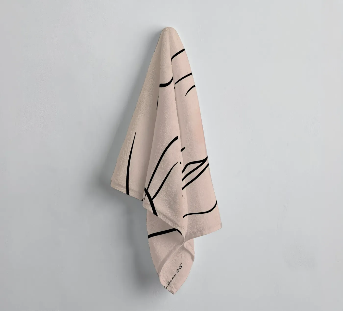 Lime towel by Mike Leymi