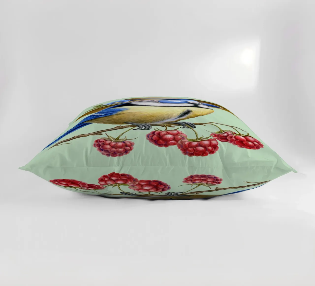 Uccello estivo cuscino da Graphit und Farbe