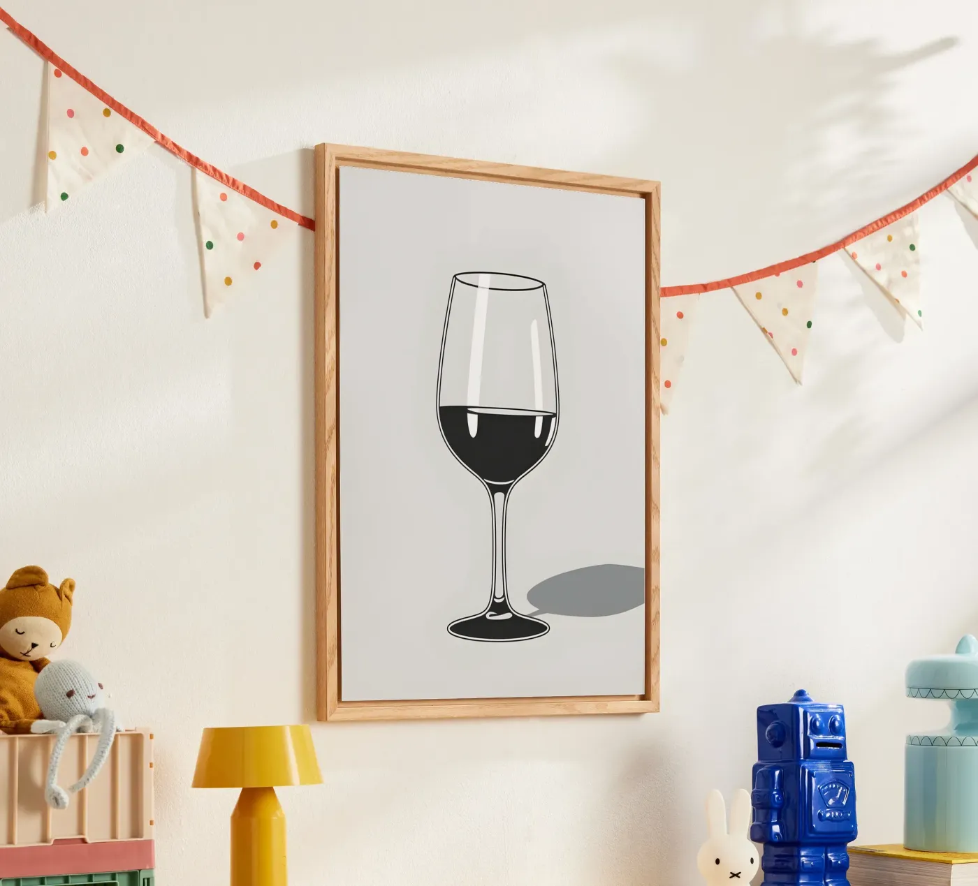 Profilo del bicchiere da vino plexiglass da LIFESTYLE OBJECTS
