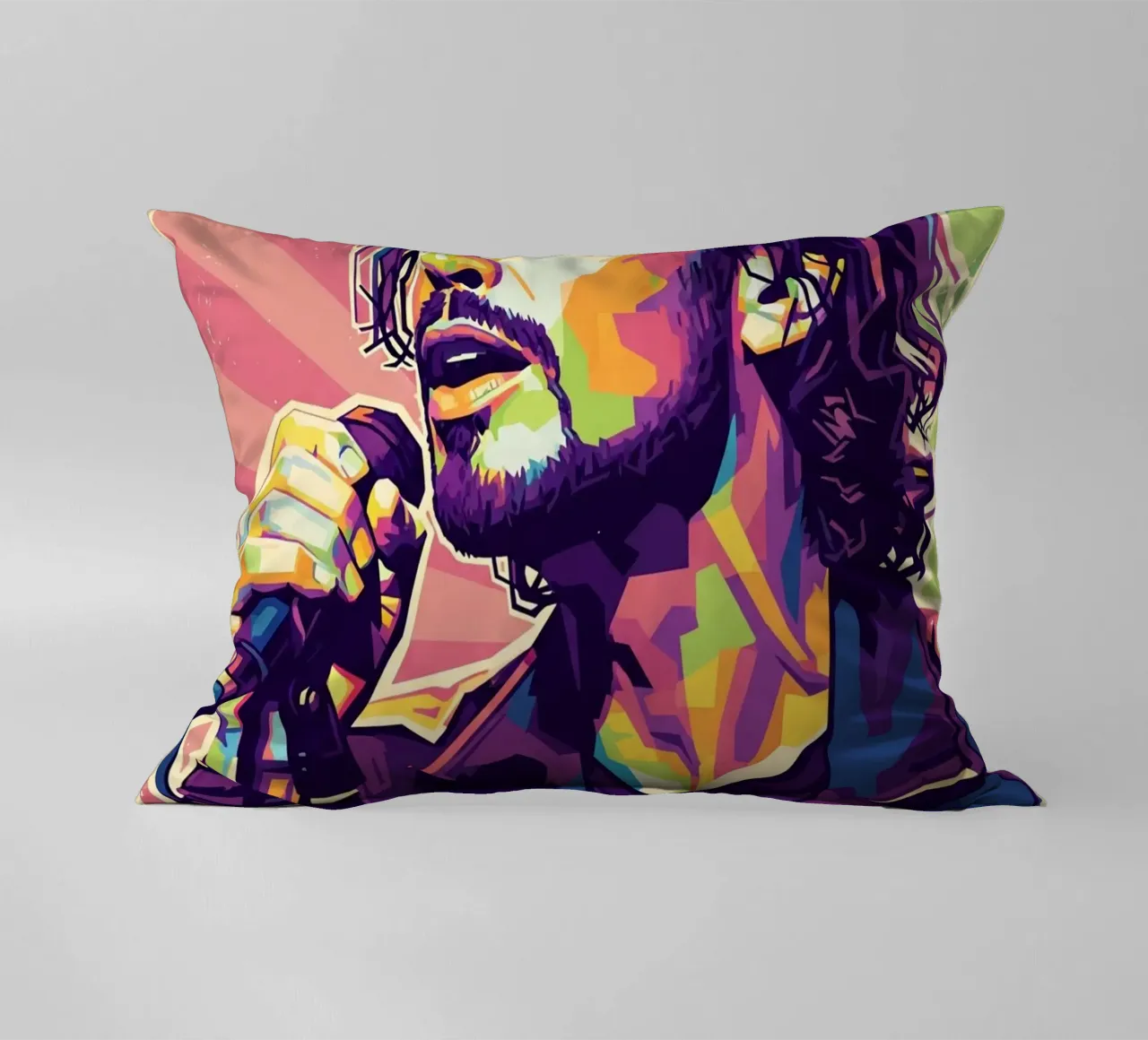 Chris Cornell pop art cuscino da Hantamrata