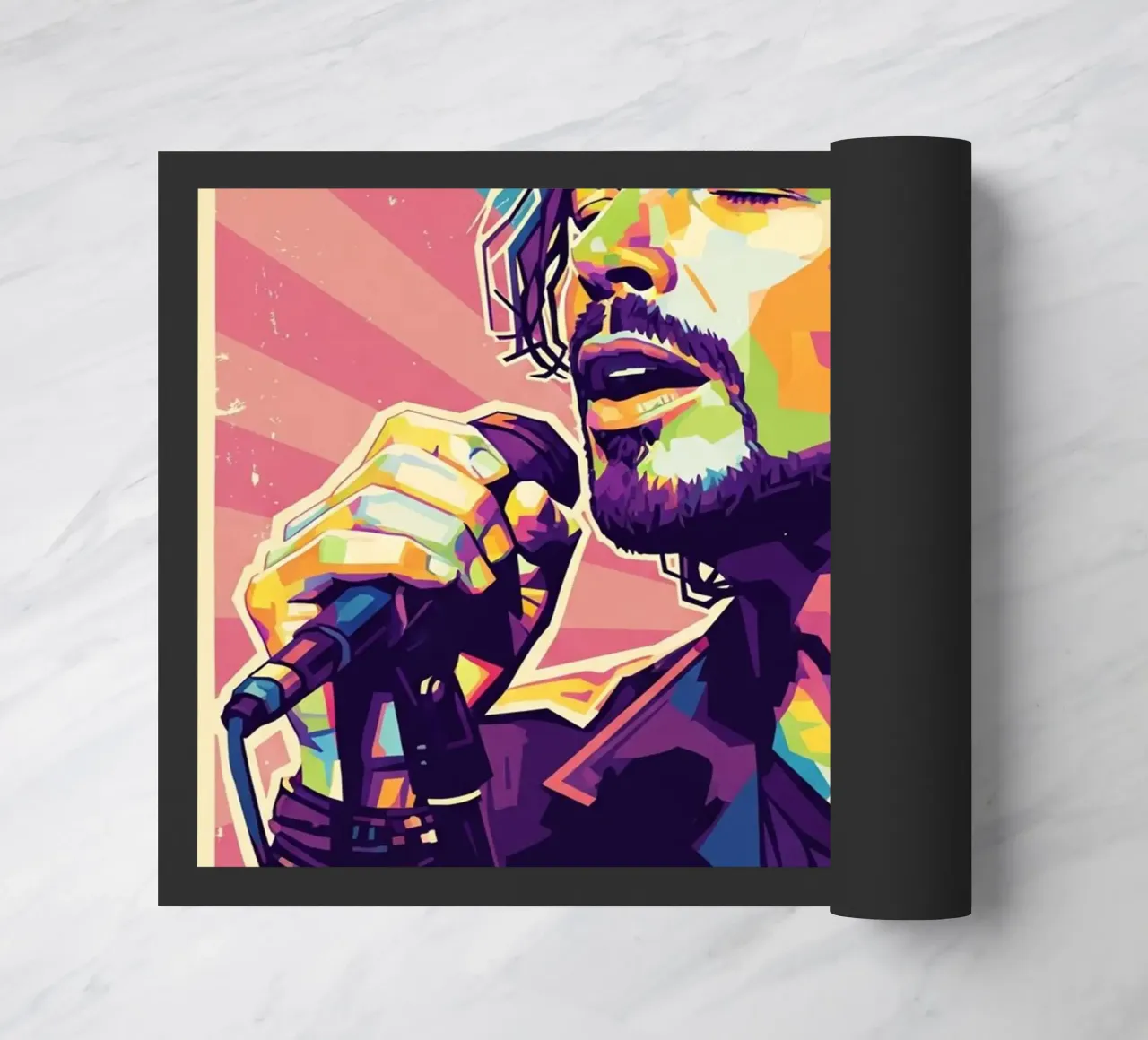 Chris Cornell pop art zerbino da Hantamrata