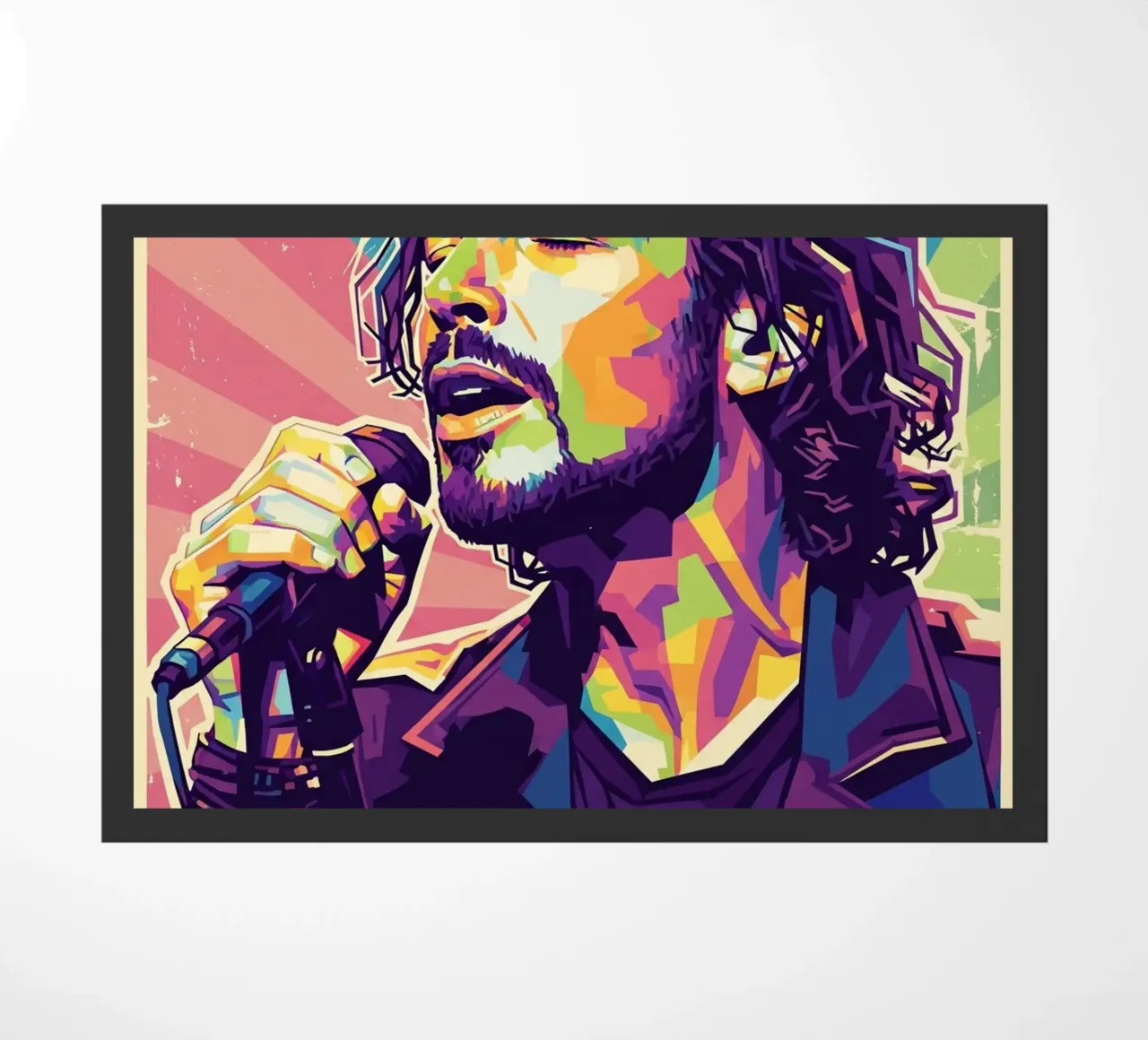Chris Cornell pop art zerbino da Hantamrata