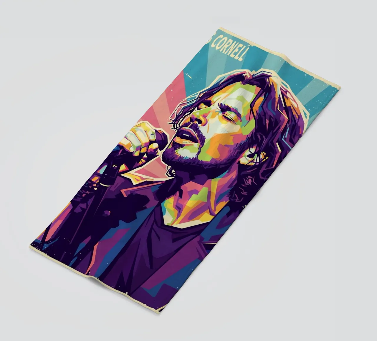 Chris Cornell pop art telo mare da Hantamrata