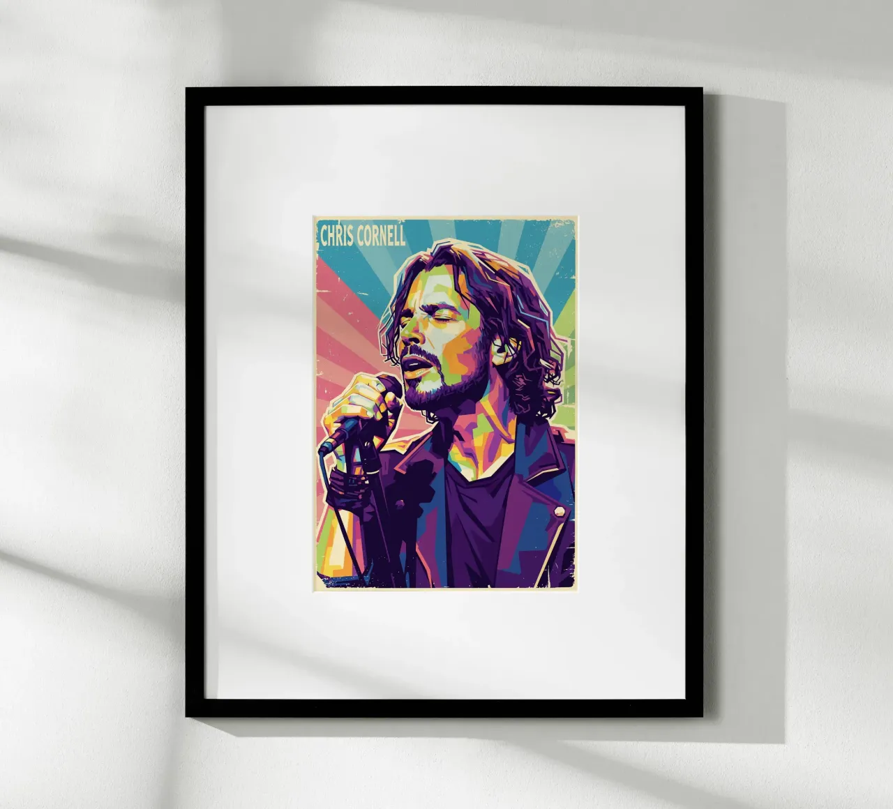 Chris Cornell pop art carta hahnemühle da Hantamrata