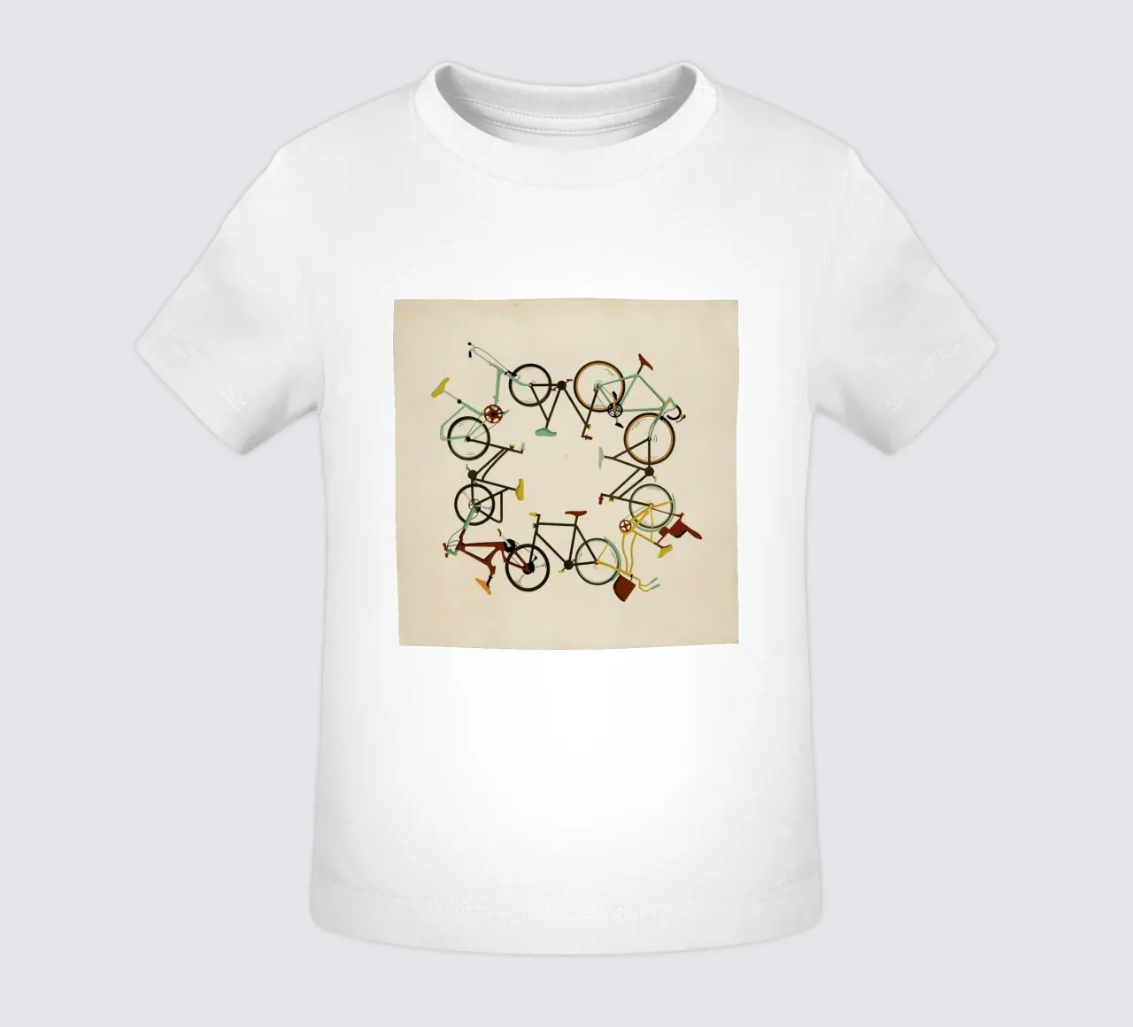 Bikes maglietta neonato da Giordano Poloni