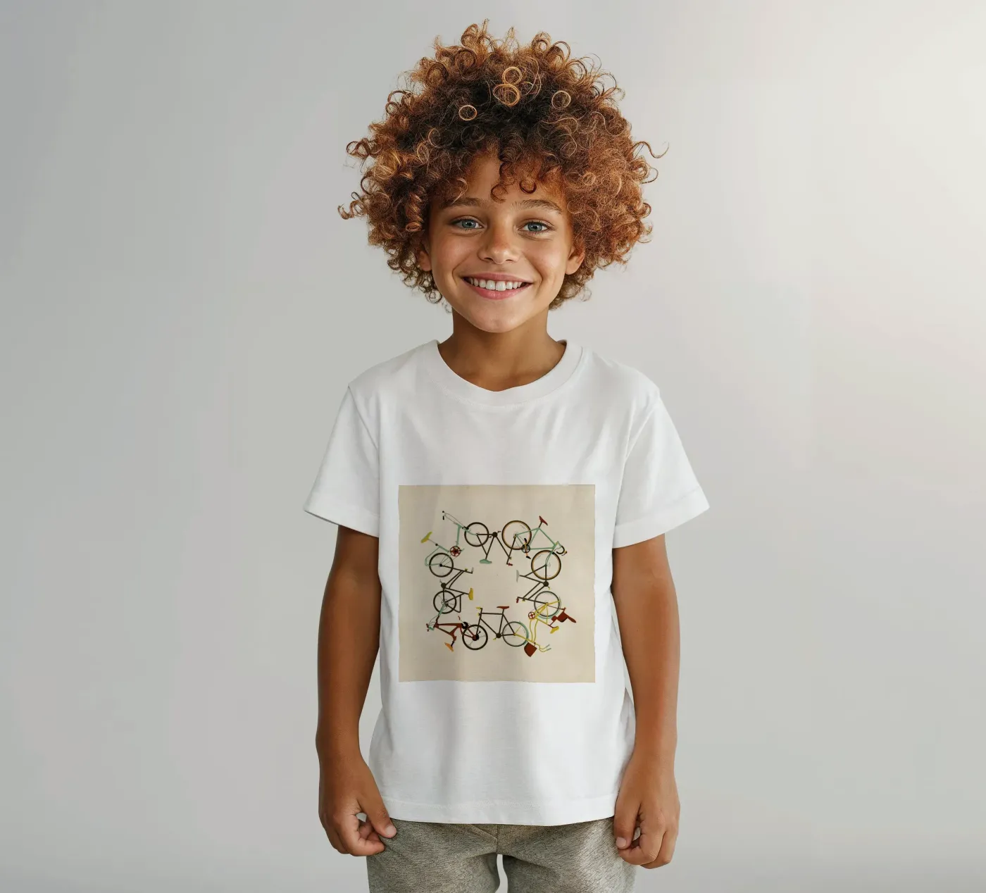 Bikes t-shirt bambini da Giordano Poloni