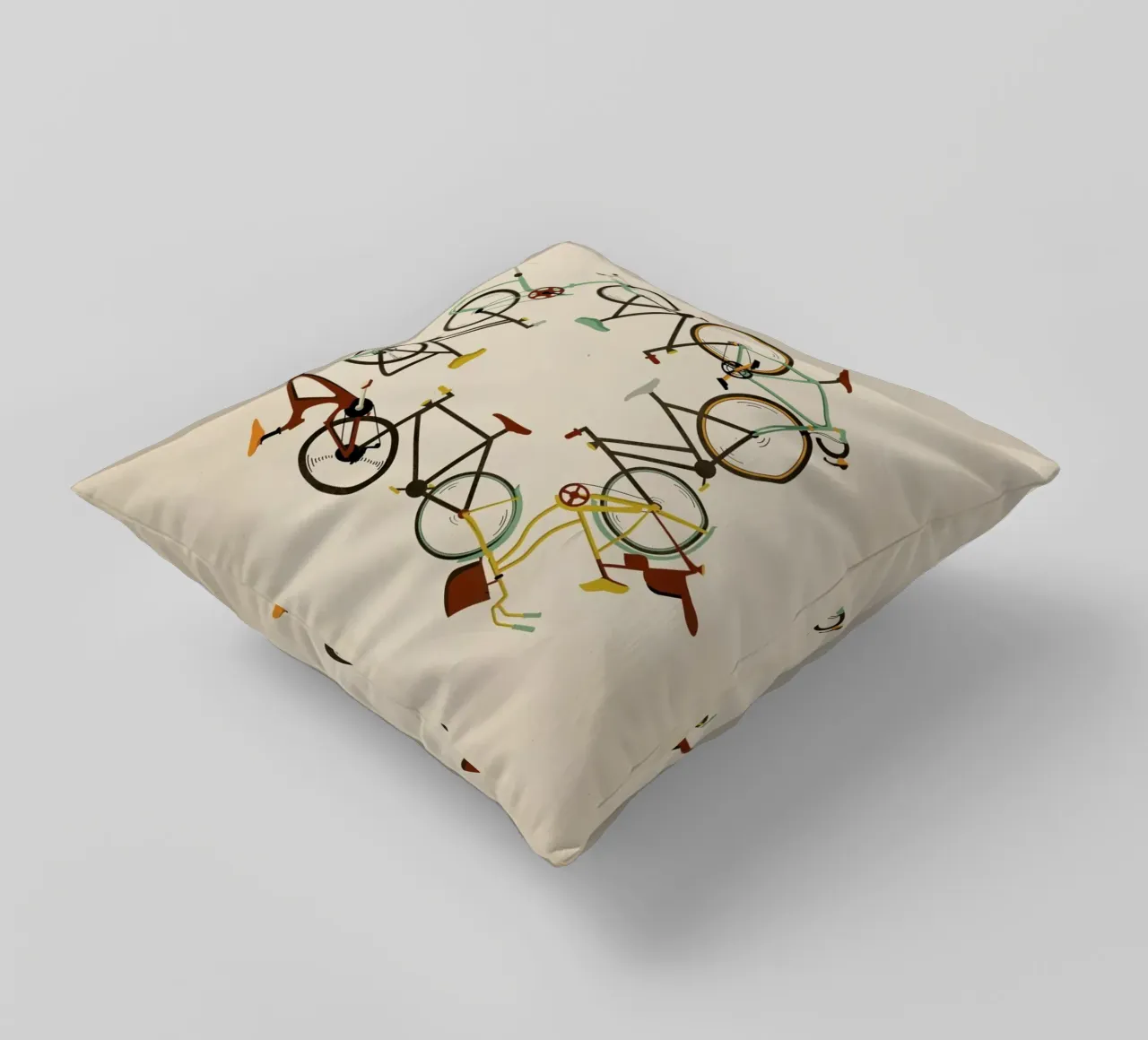 Bikes cuscino da Giordano Poloni