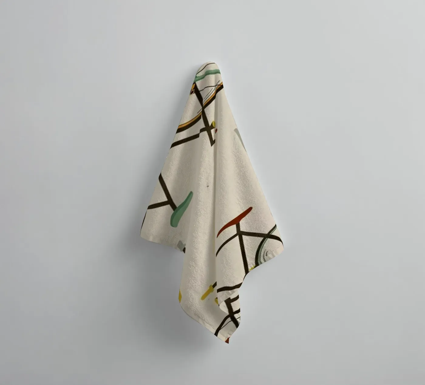 Bikes badhanddoek van Giordano Poloni