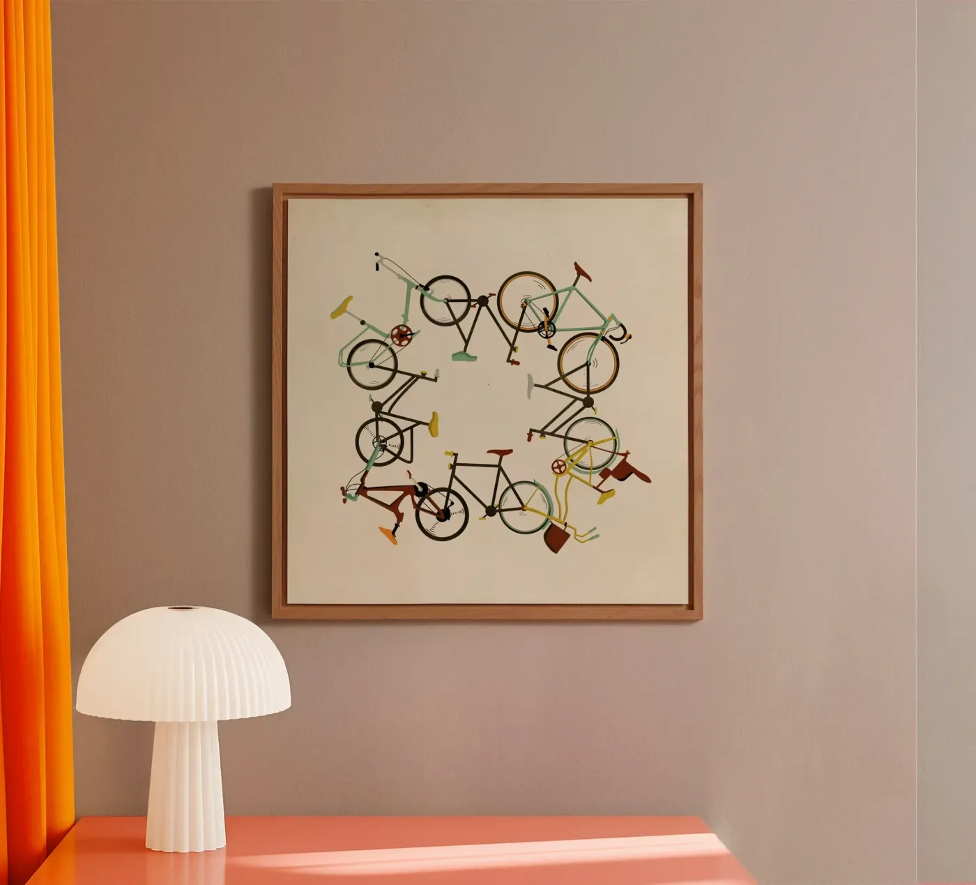 Bikes pannello forex da Giordano Poloni