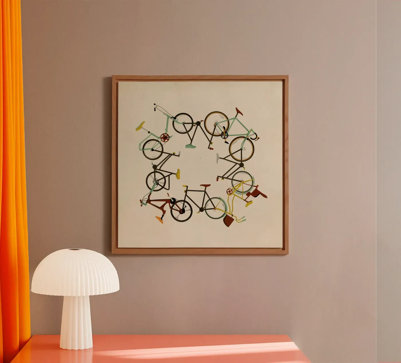 Bikes pannello forex da Giordano Poloni